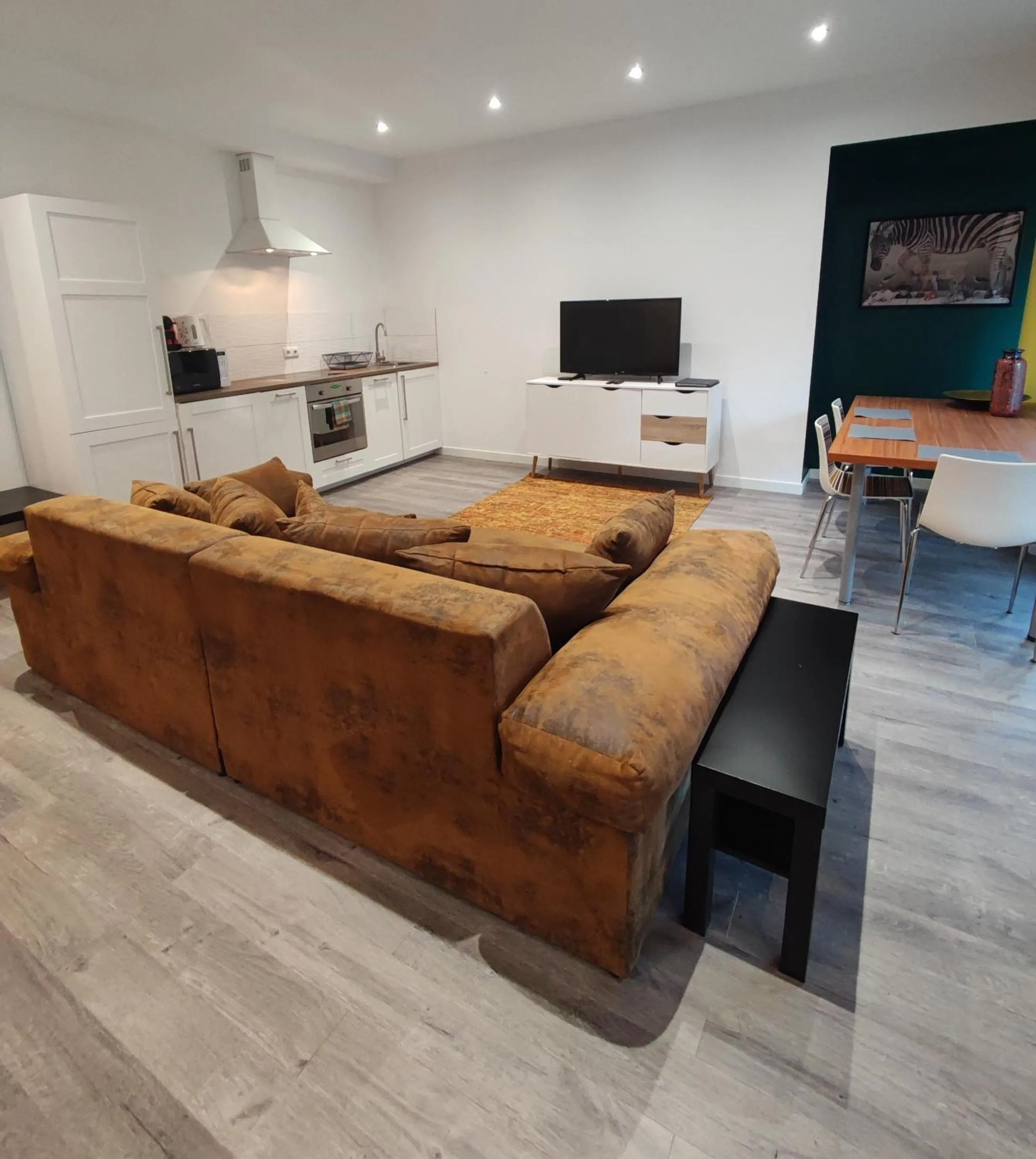 TV and multimedia, Bed in Saules Club Apart Hotel