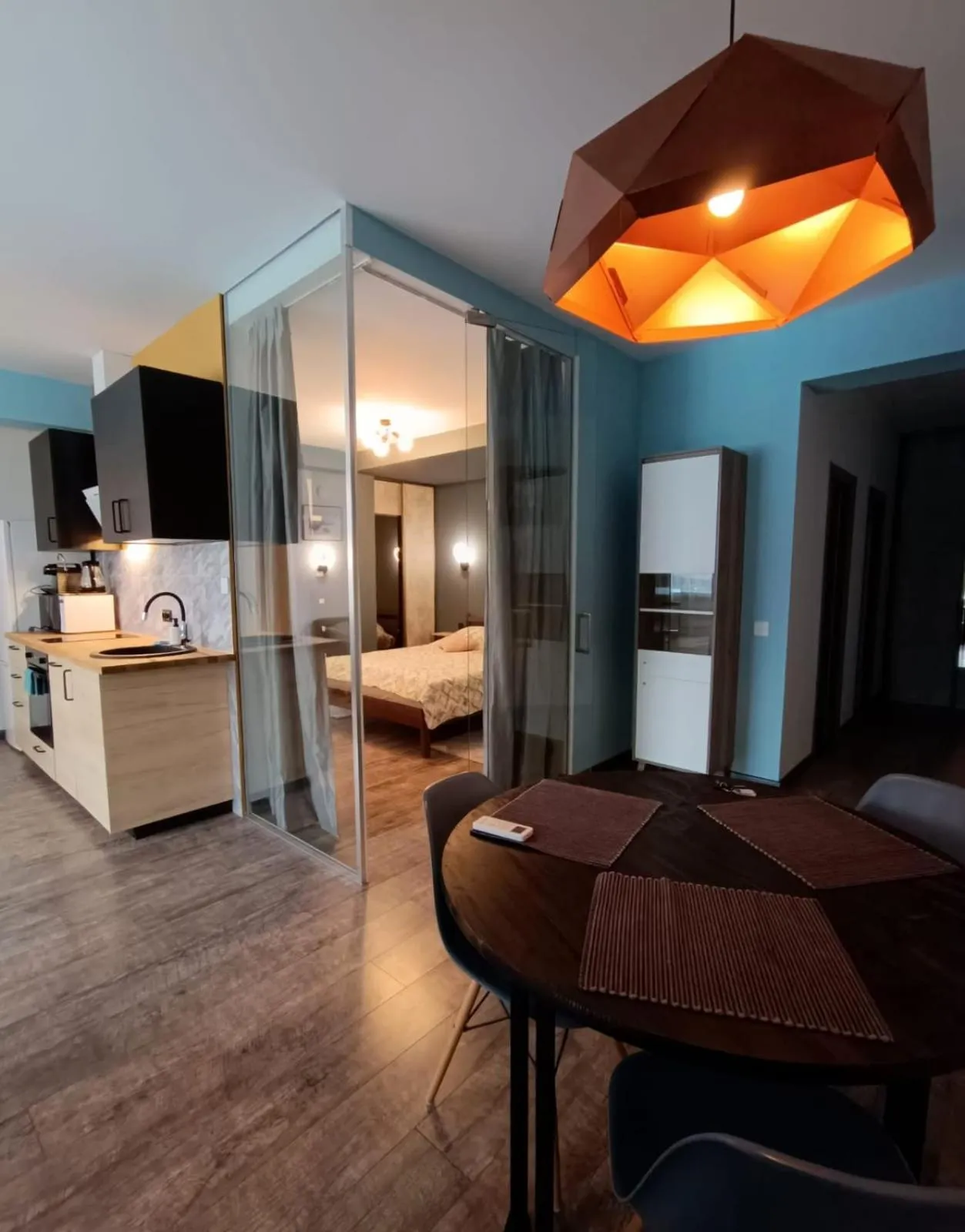 Dining area in Saules Club Apart Hotel