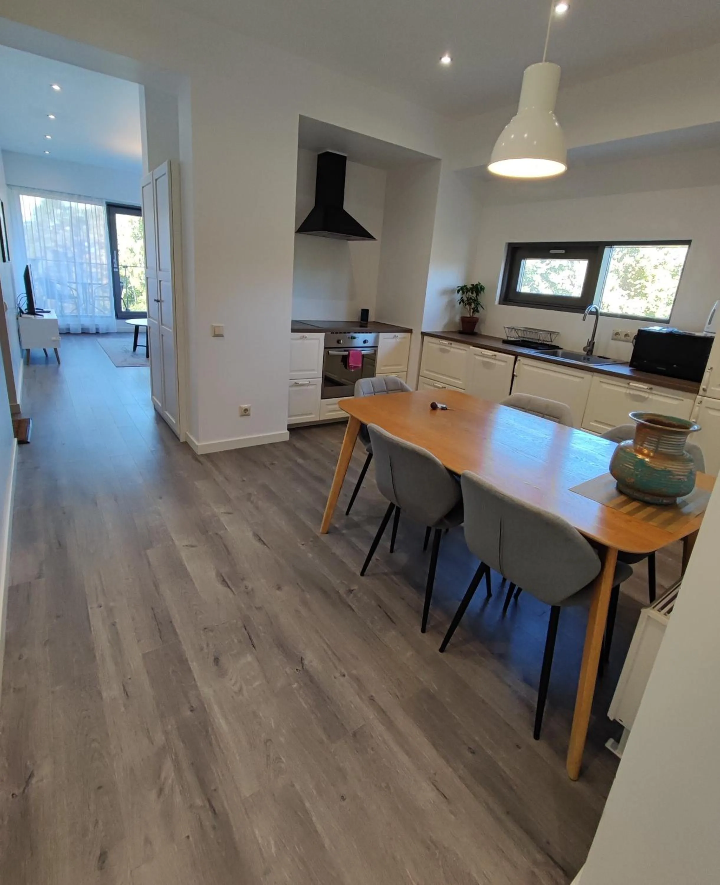 Dining area in Saules Club Apart Hotel