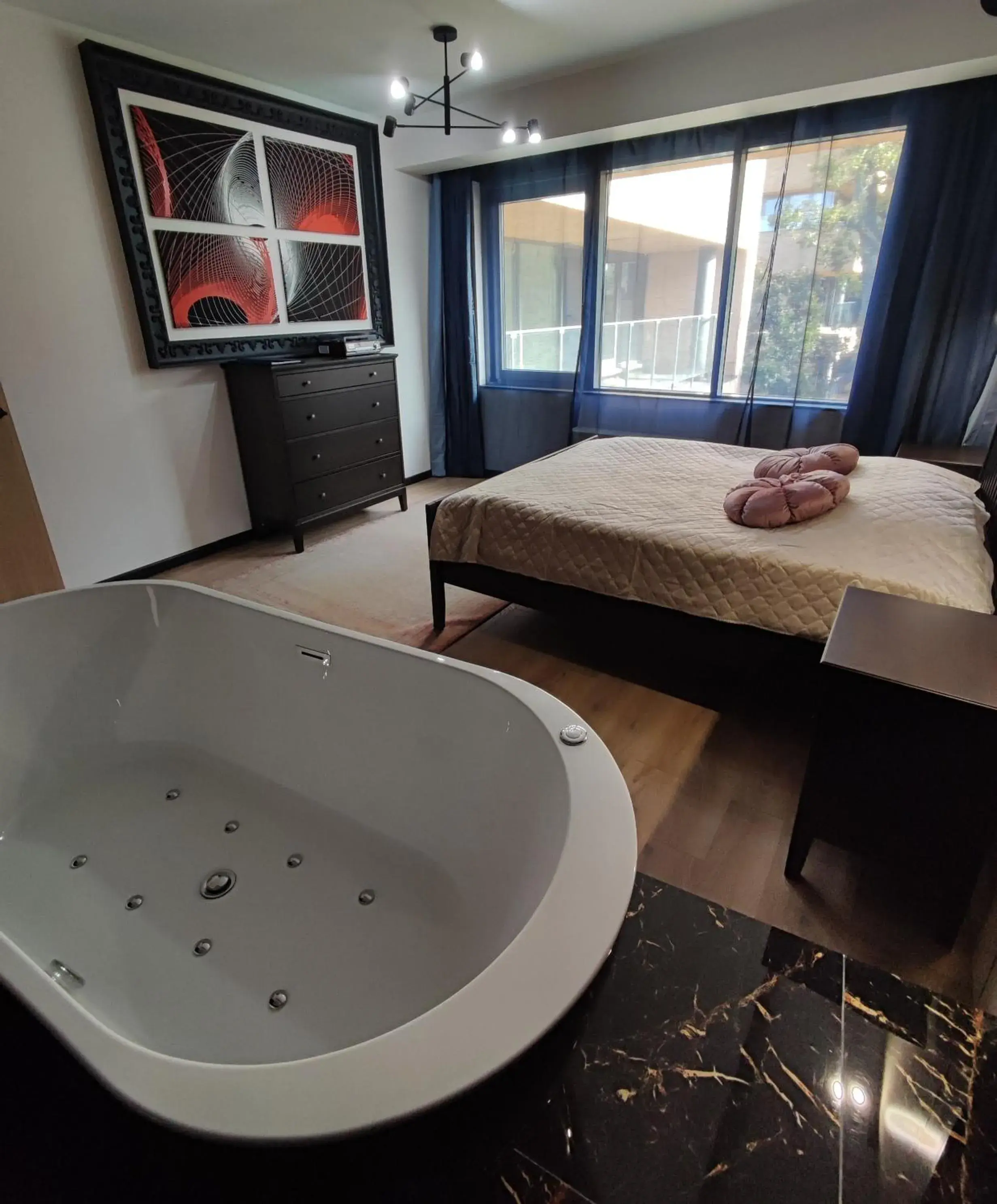 Deluxe Suite with Sea View in Saules Club Apart Hotel Deluxe Suite with Sea View in Saules Club Apart Hotel