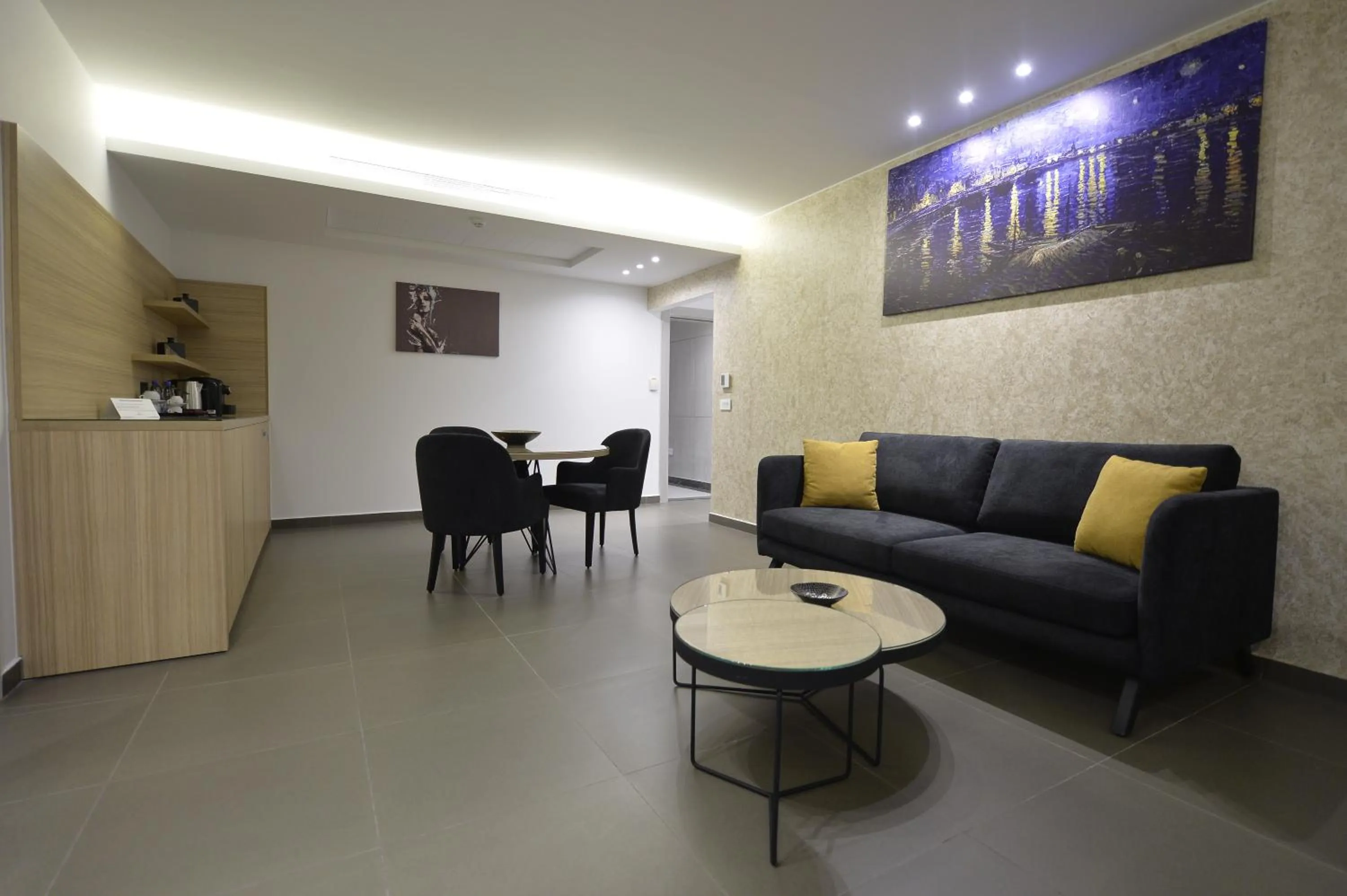 Living room in Zett hotel