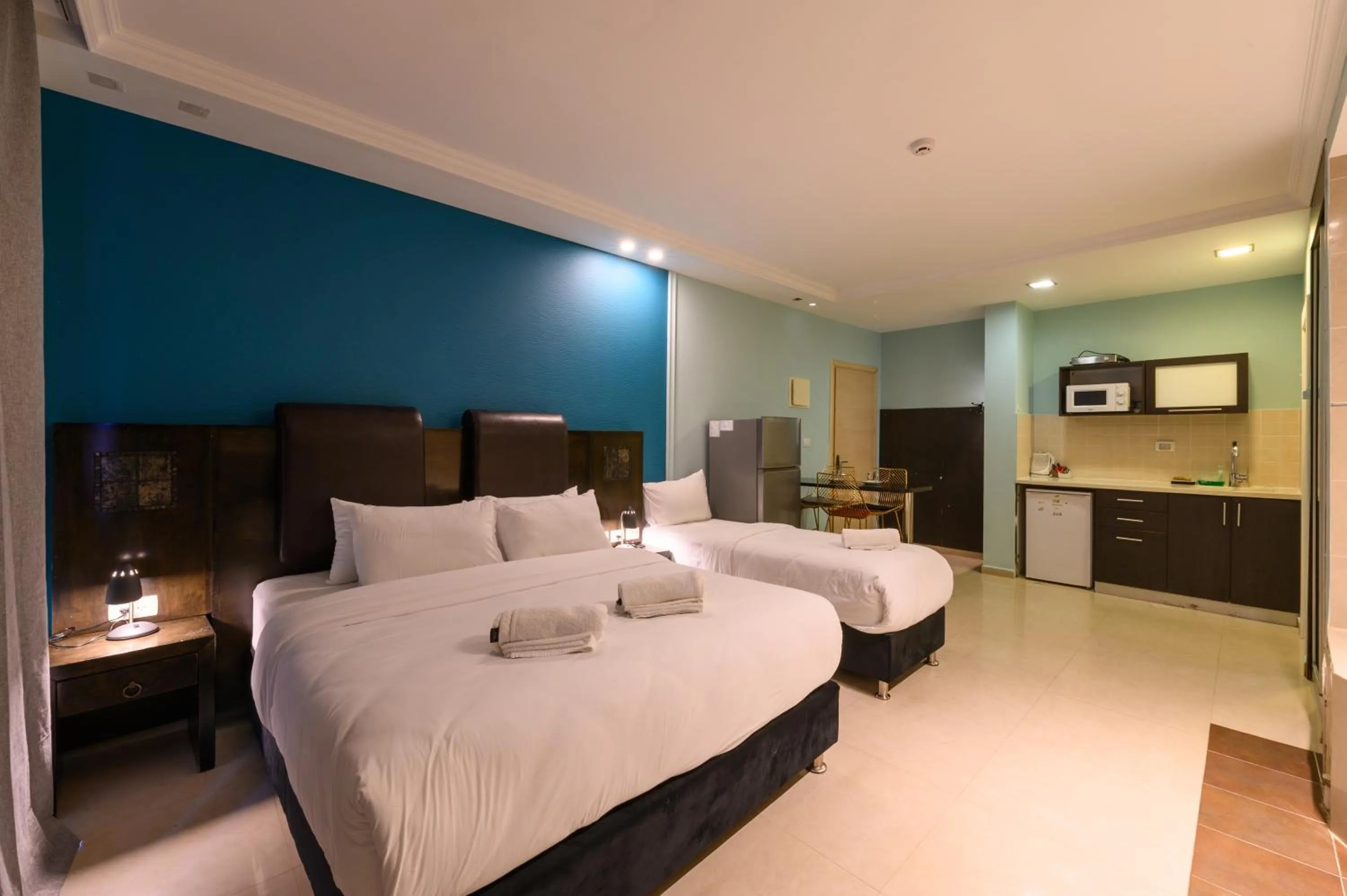 Bed in Marina Beach Hotel