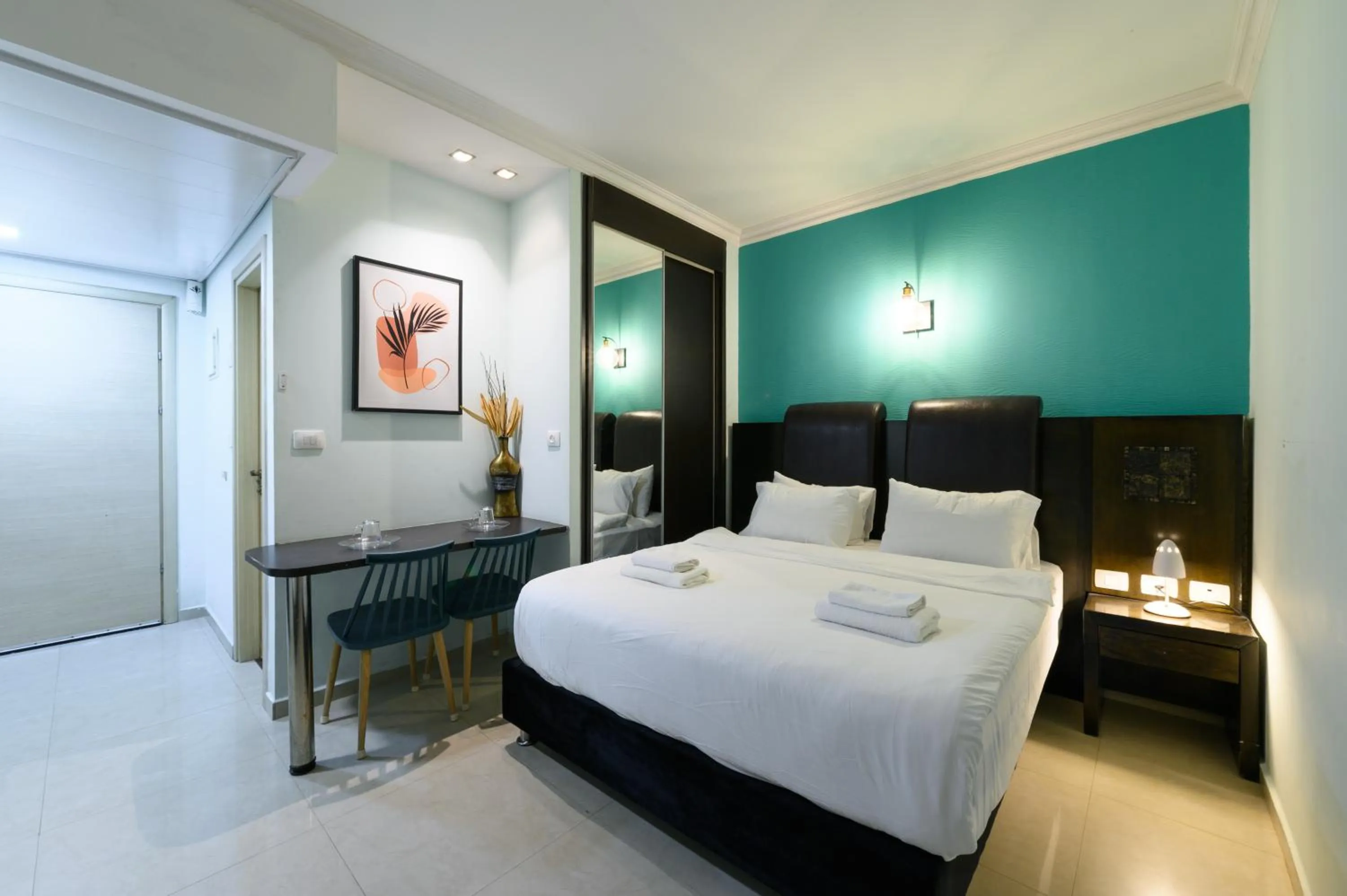 Bed in Marina Beach Hotel