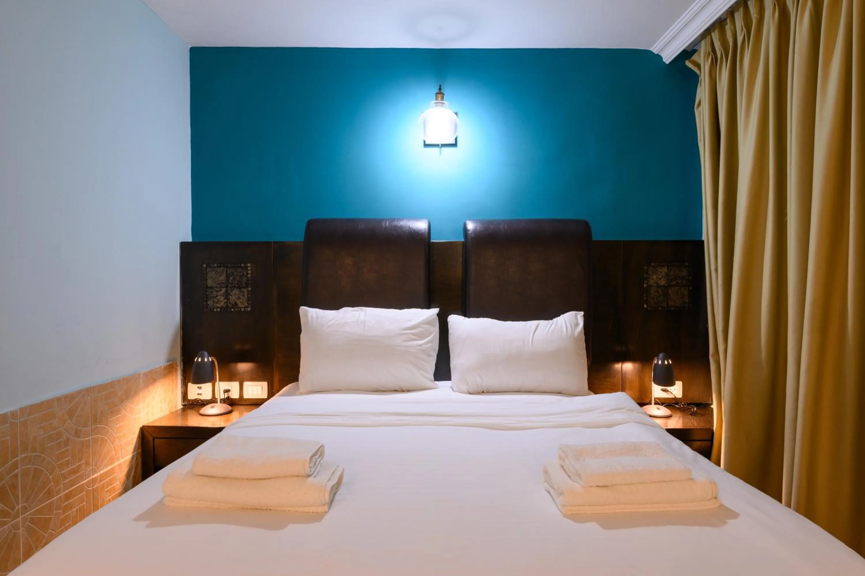 Bed in Marina Beach Hotel