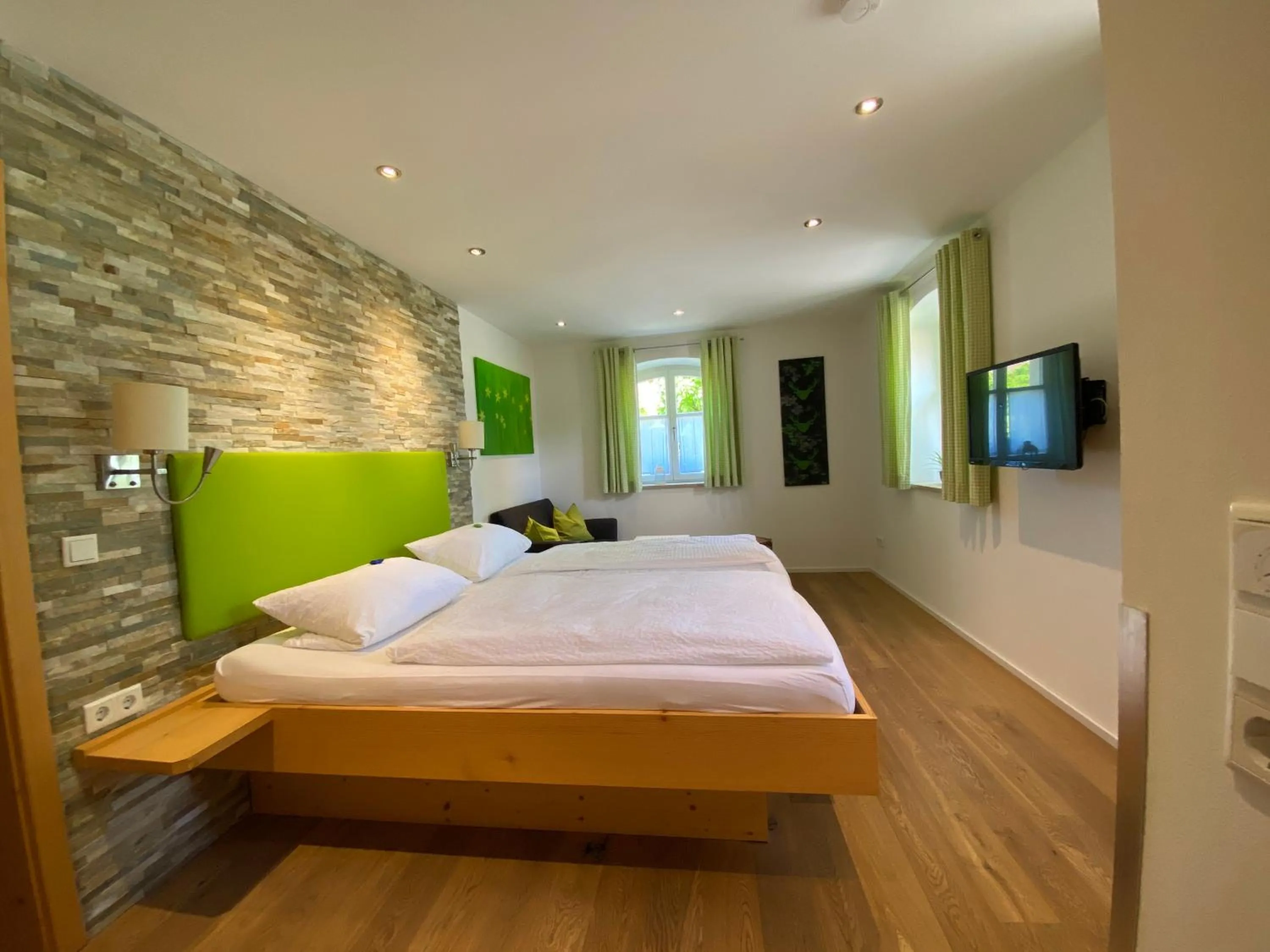 Photo of the whole room, Bed in Landhaus Folk