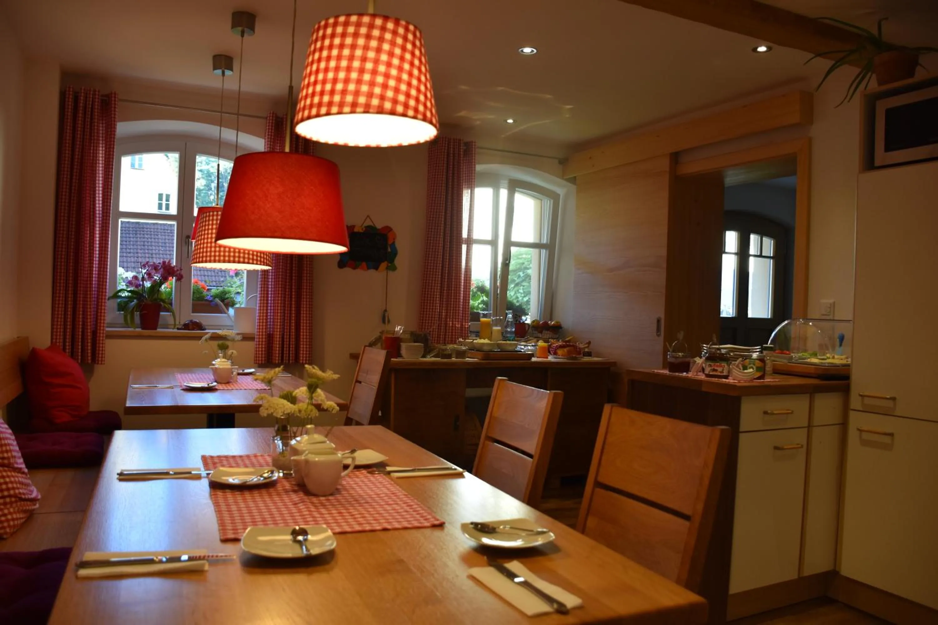 Dining area in Landhaus Folk