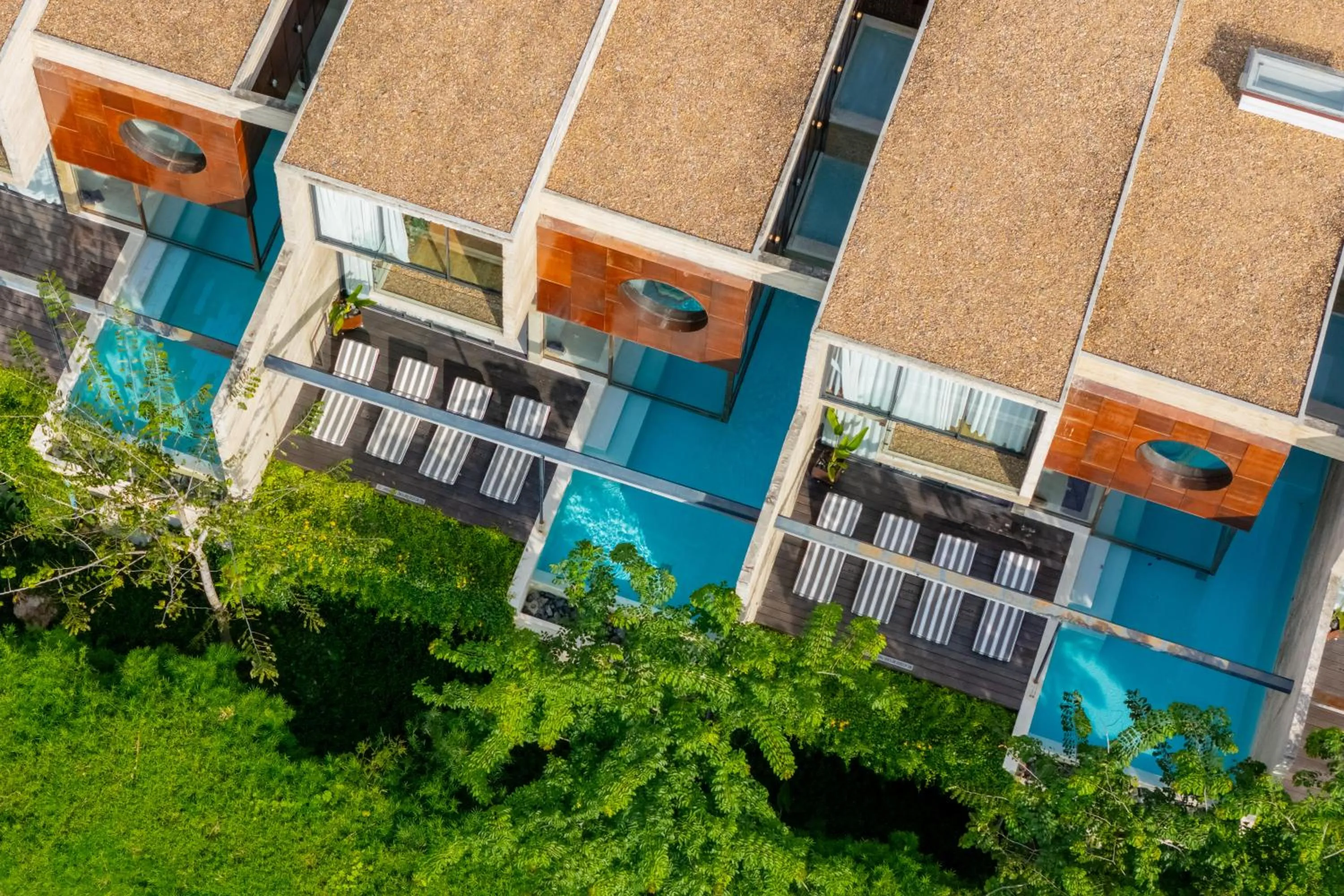 Bird's eye view in The Xcape River Kwai