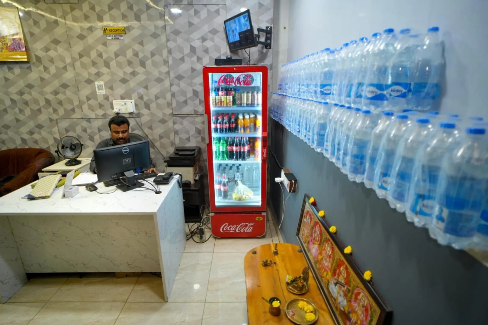 Lobby or reception in HOTEL RAAJ GRAND