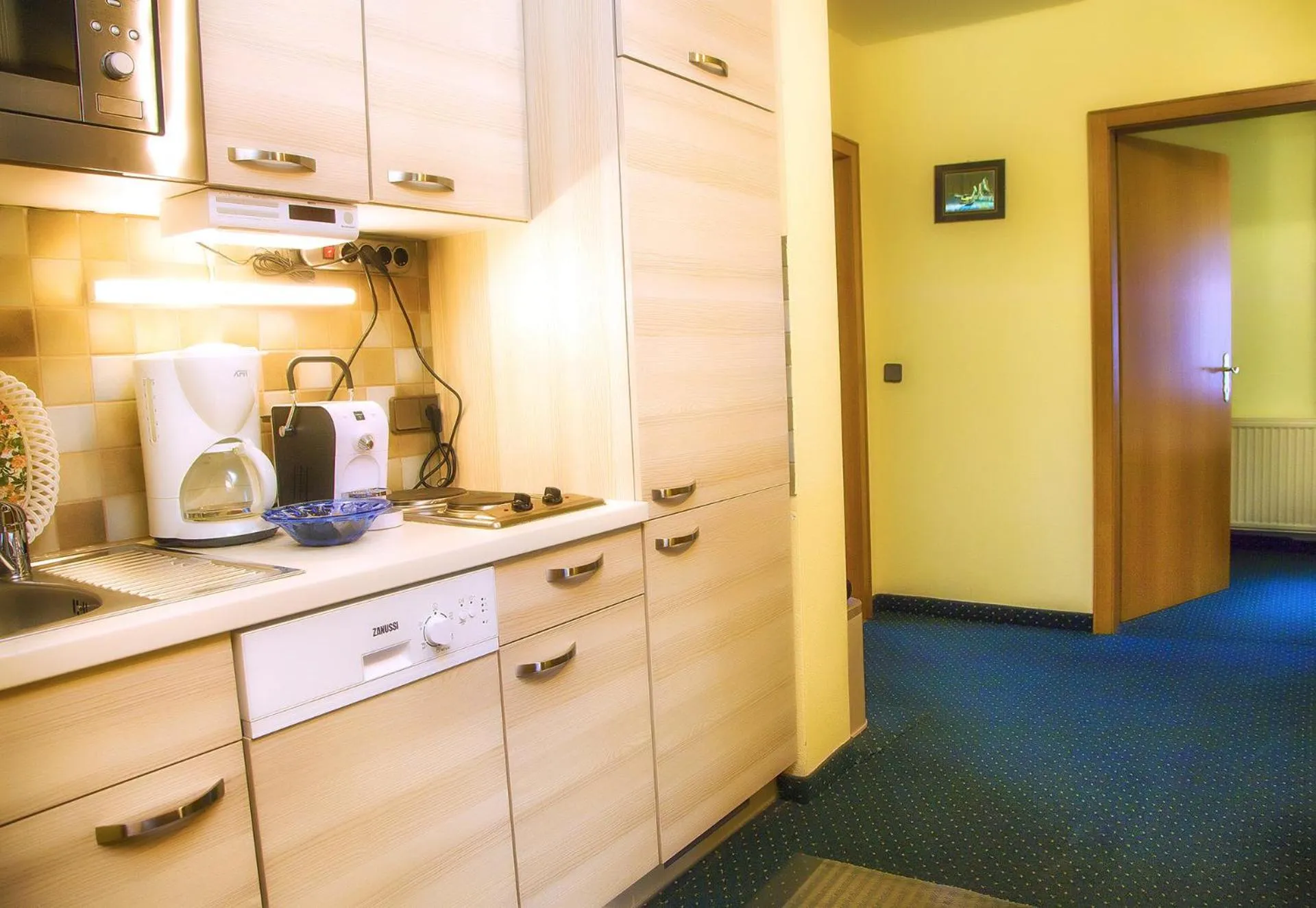 Decorative detail in Gästehaus Götz