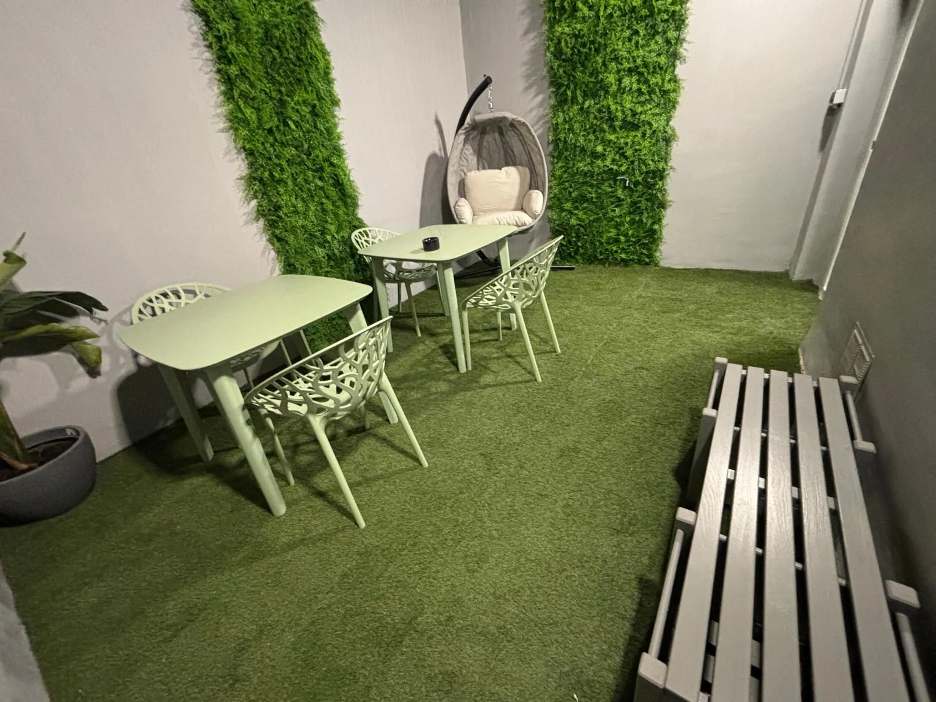 Patio in Futurotel Ds