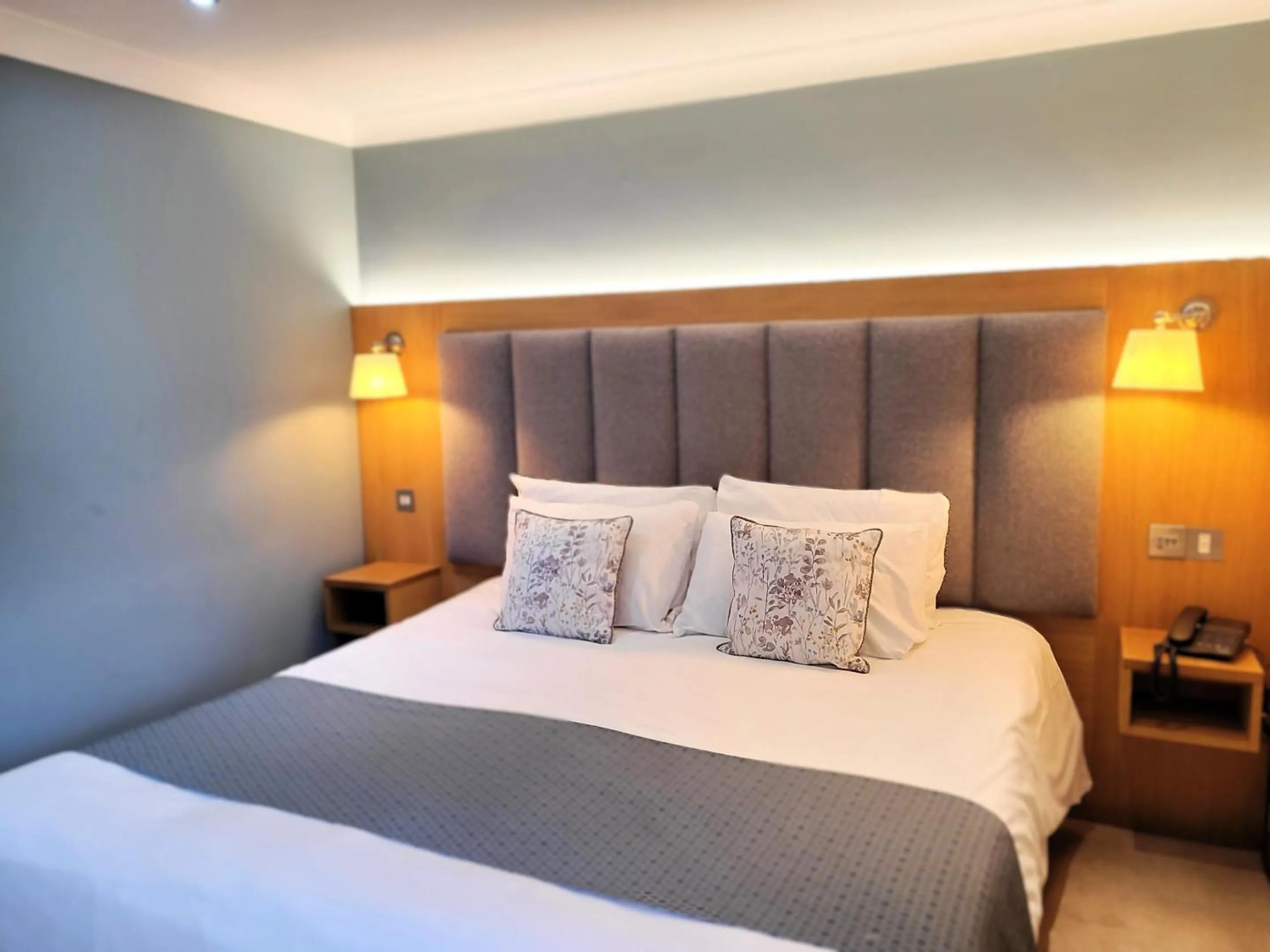 Bedroom, Bed in Old Rectory Hotel, Crostwick