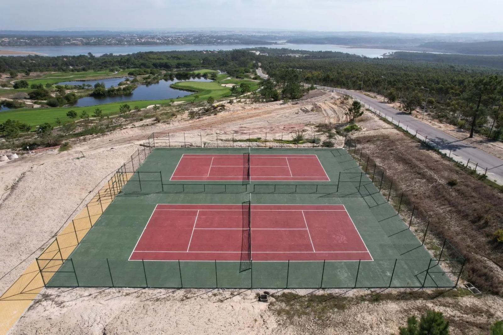Tennis court in Royal Obidos Scenic Resort
