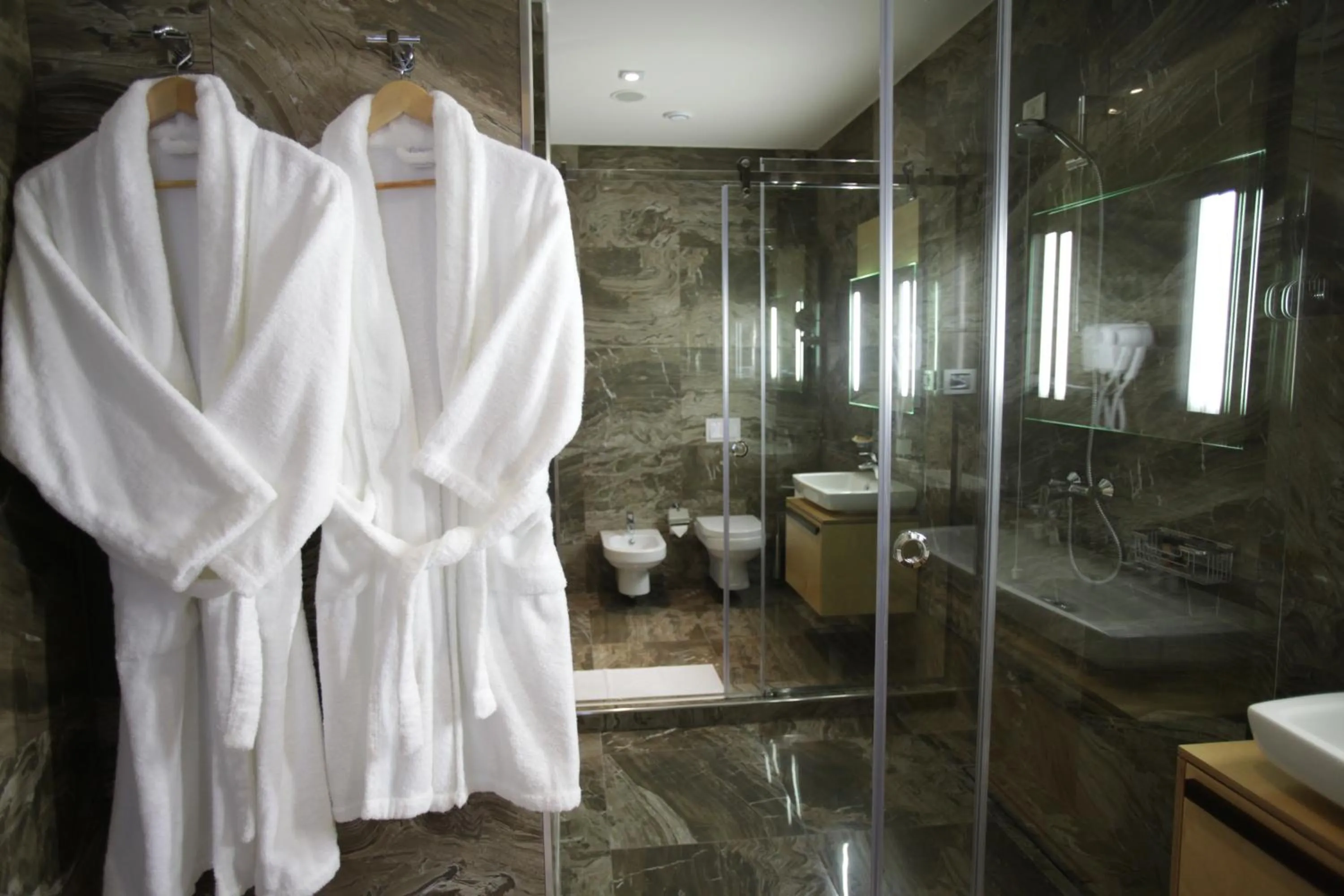 Shower in Best Western Premier Ark Hotel