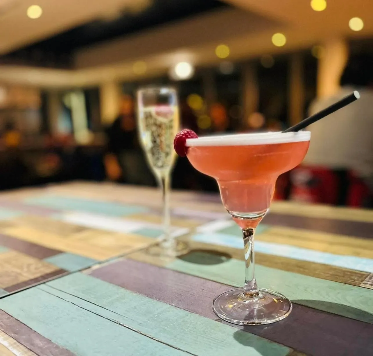 Drinks in Oaklands Hotel