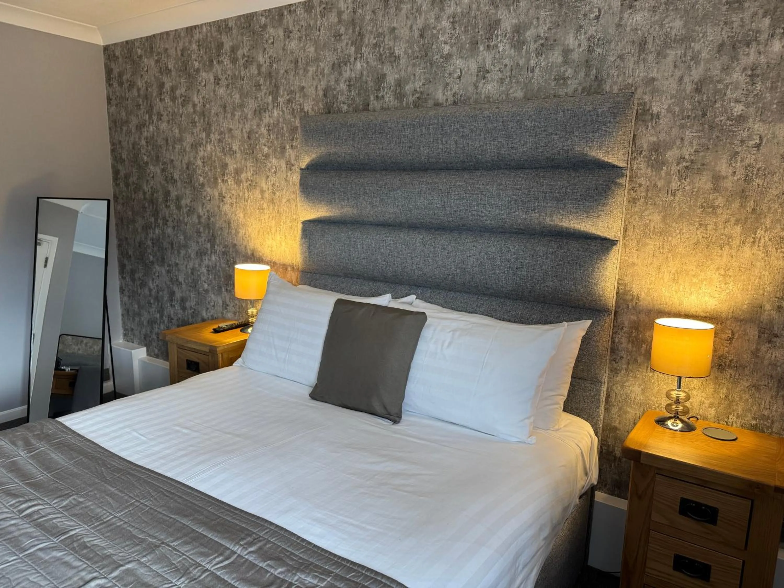 Bed in Oaklands Hotel