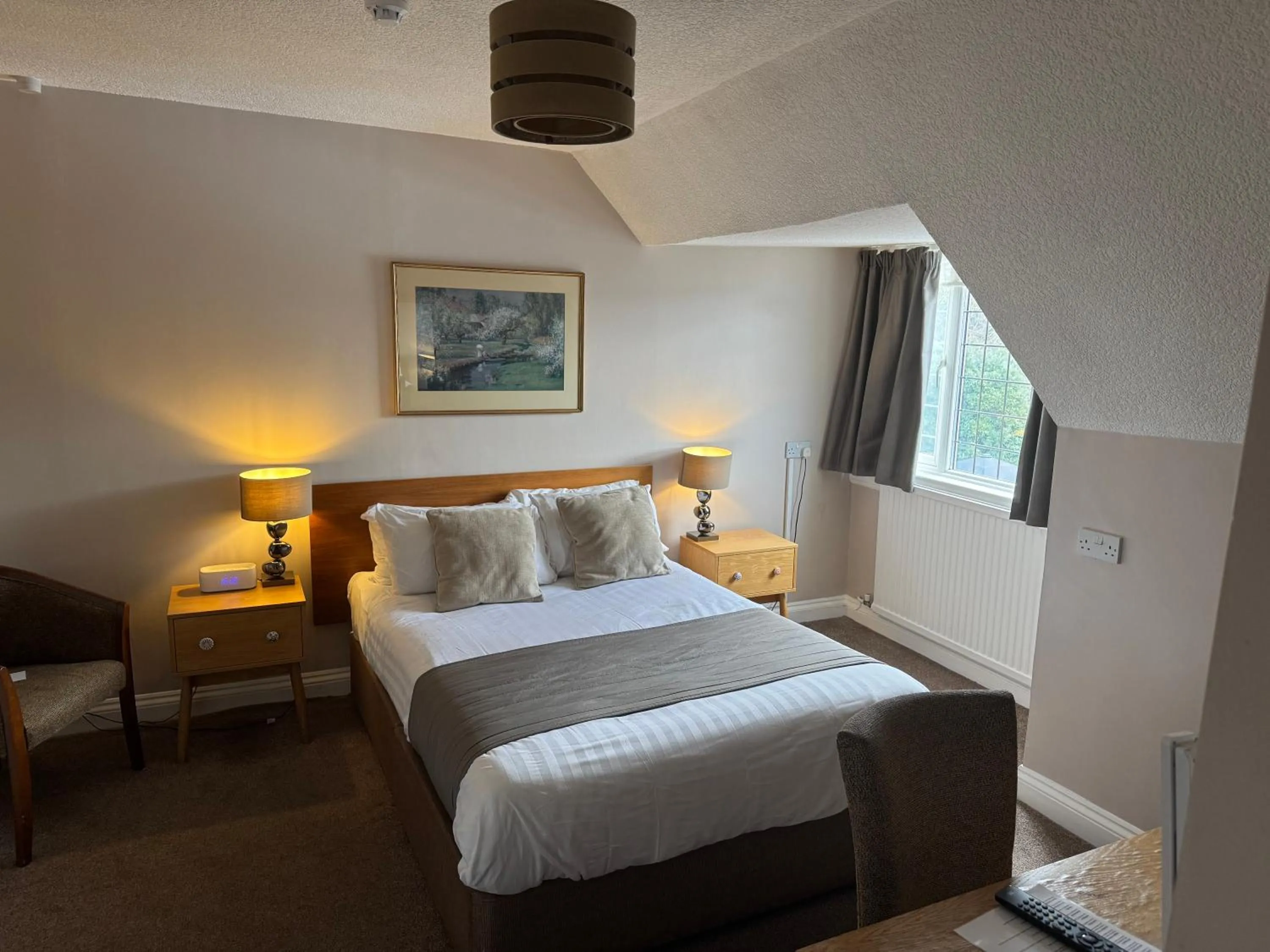 Bed in Oaklands Hotel