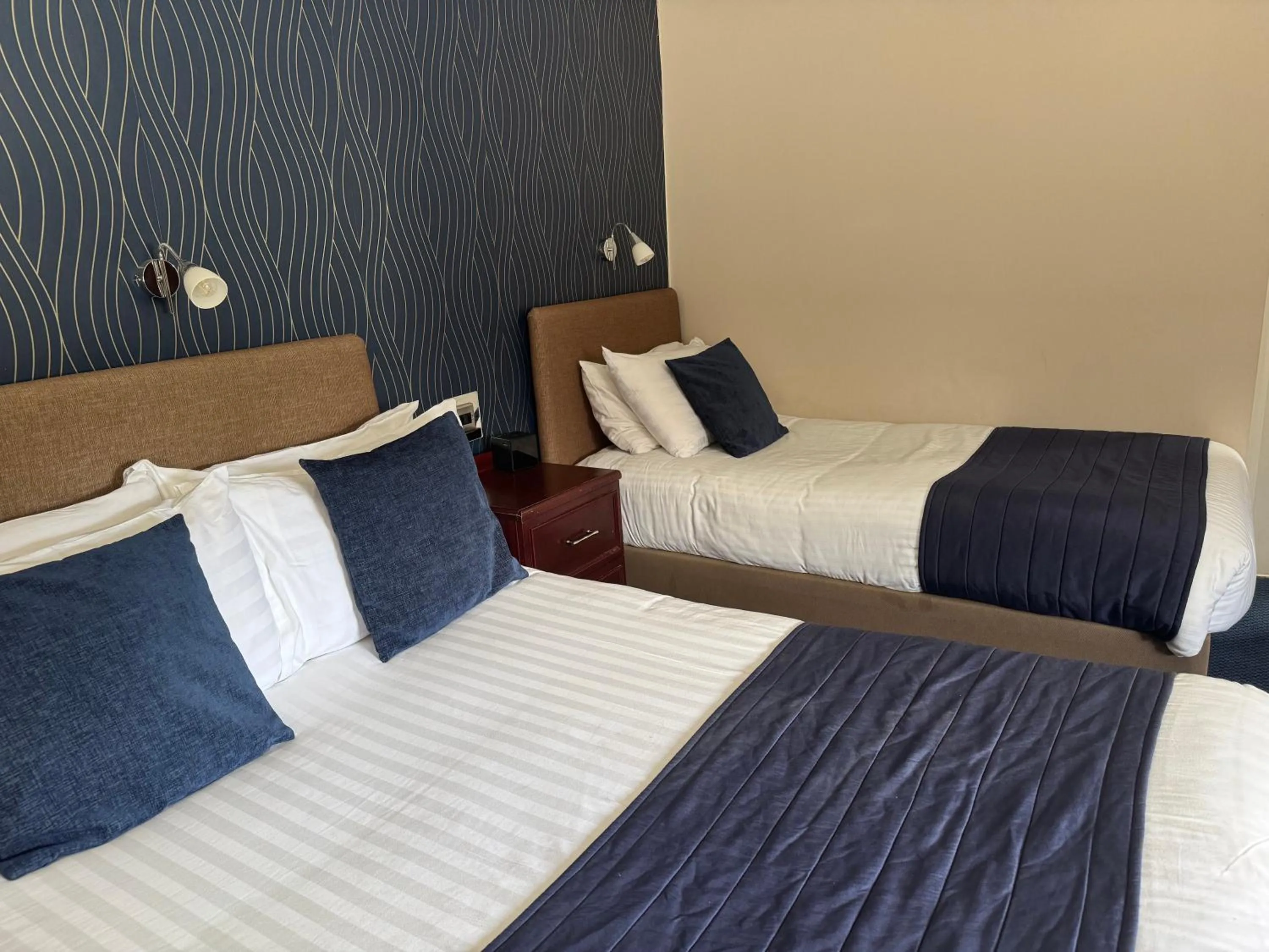 Bed in Oaklands Hotel