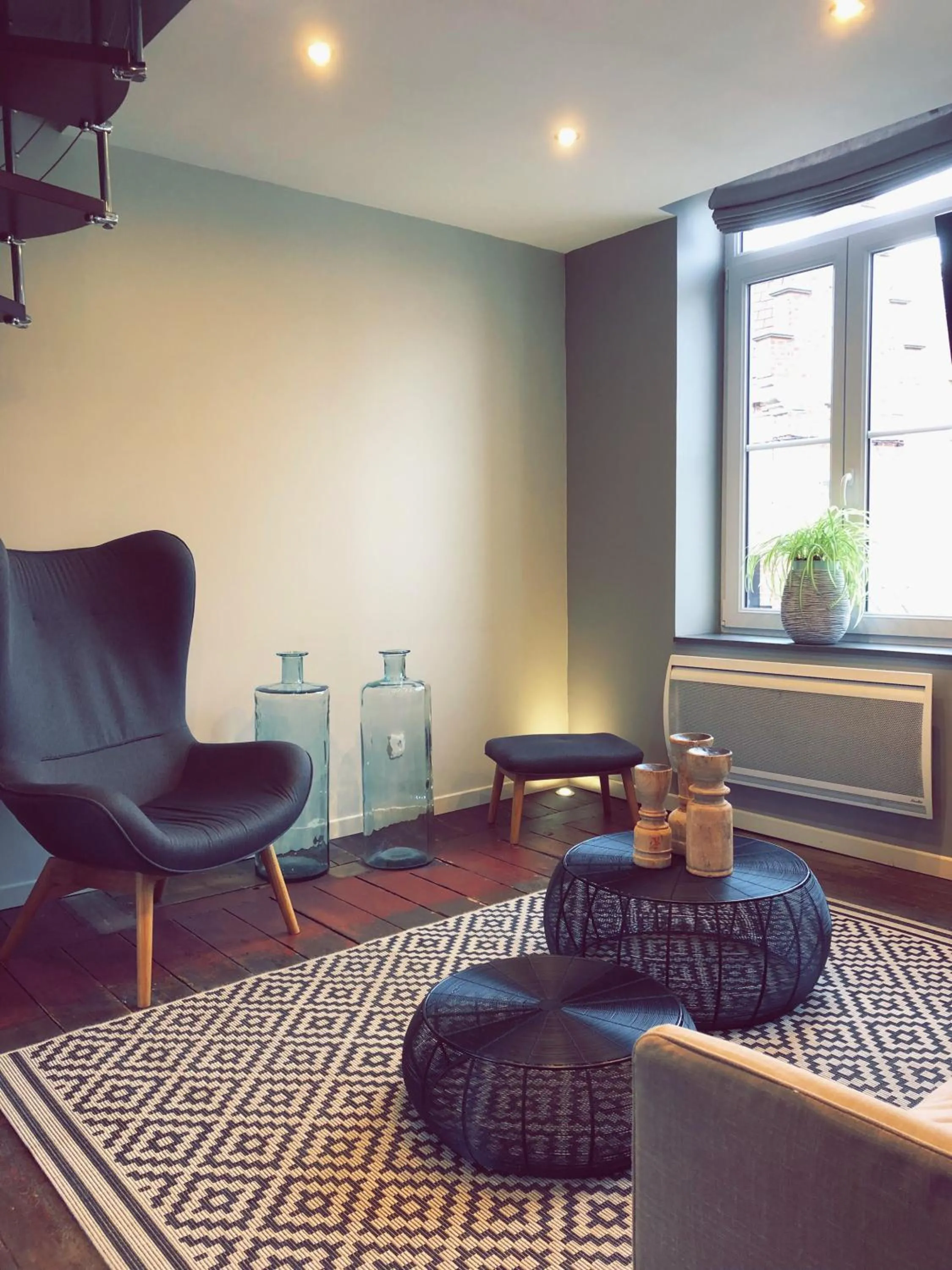 Living room in Nuit en Ville Lille La Madeleine