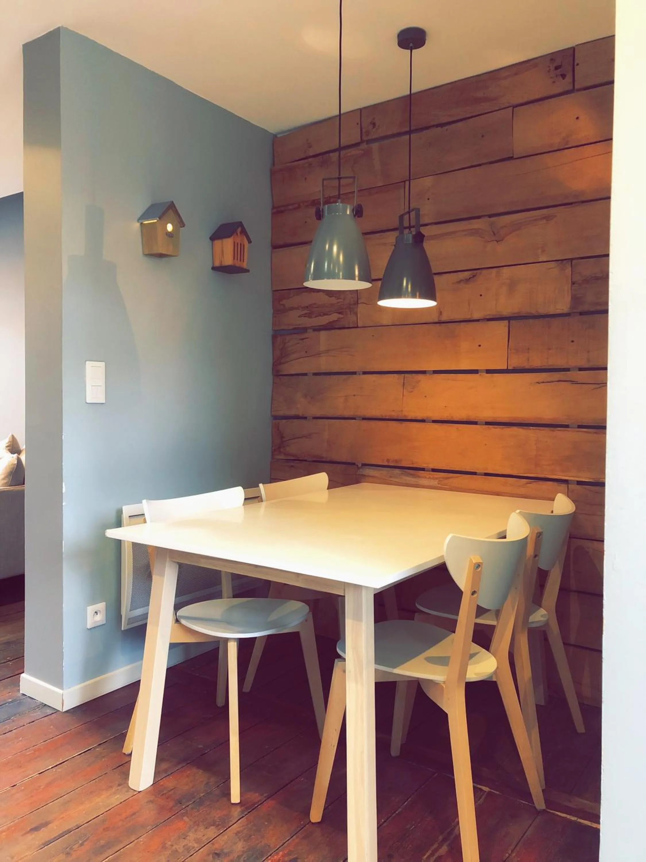 Kitchen or kitchenette in Nuit en Ville Lille La Madeleine