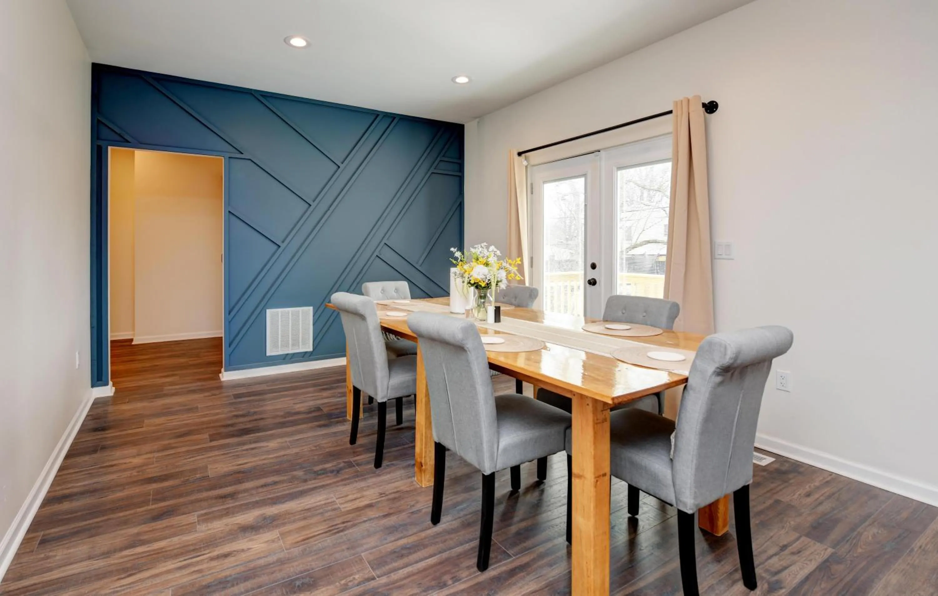 Dining area in The CG Suites
