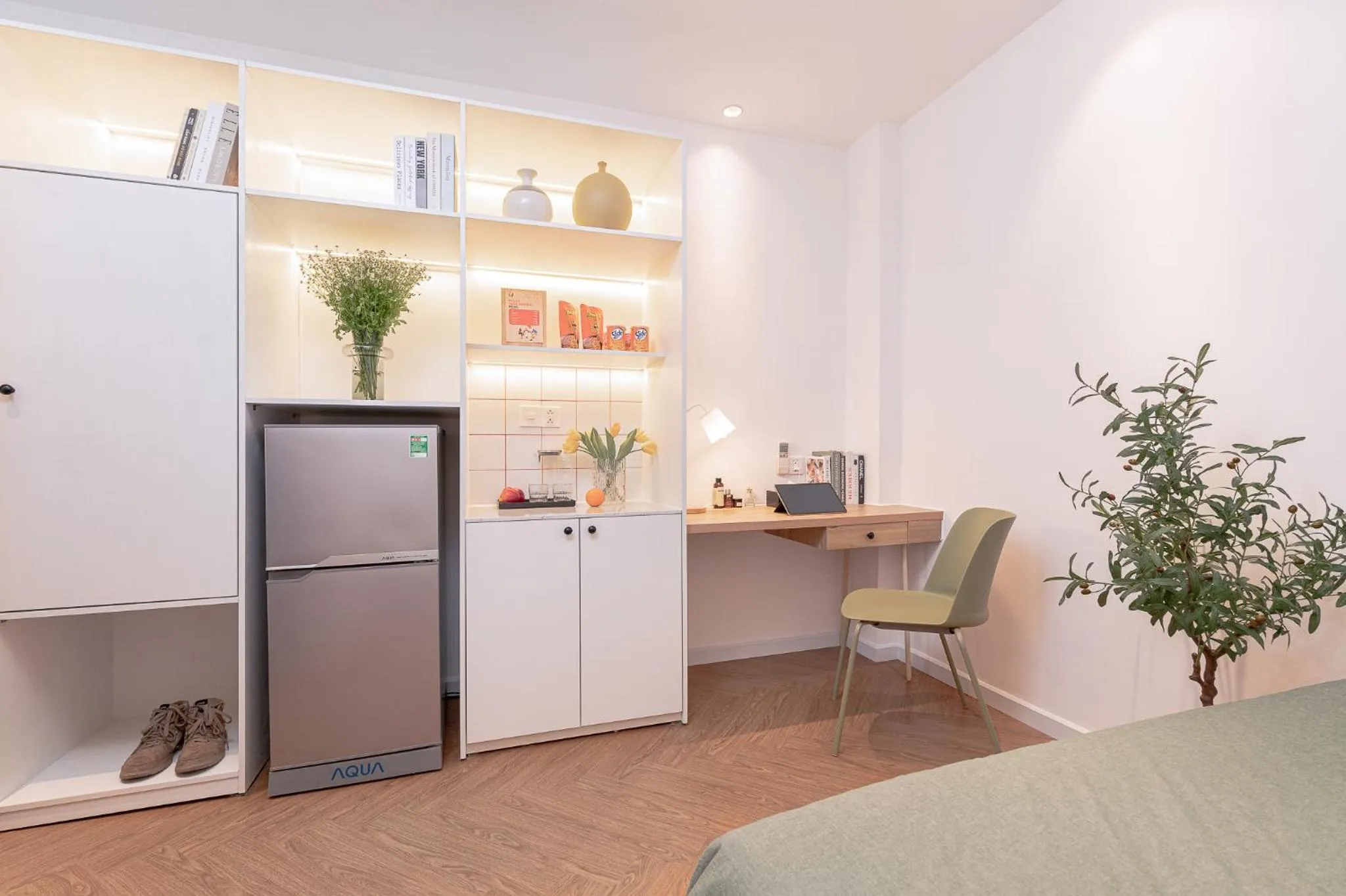 Seating area in Express by M Village Điện Biên Phủ Q3