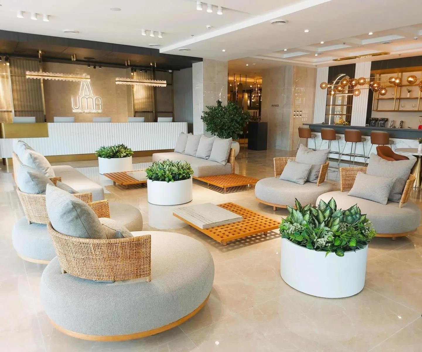 Lobby or reception in Uma Hotel and Residences