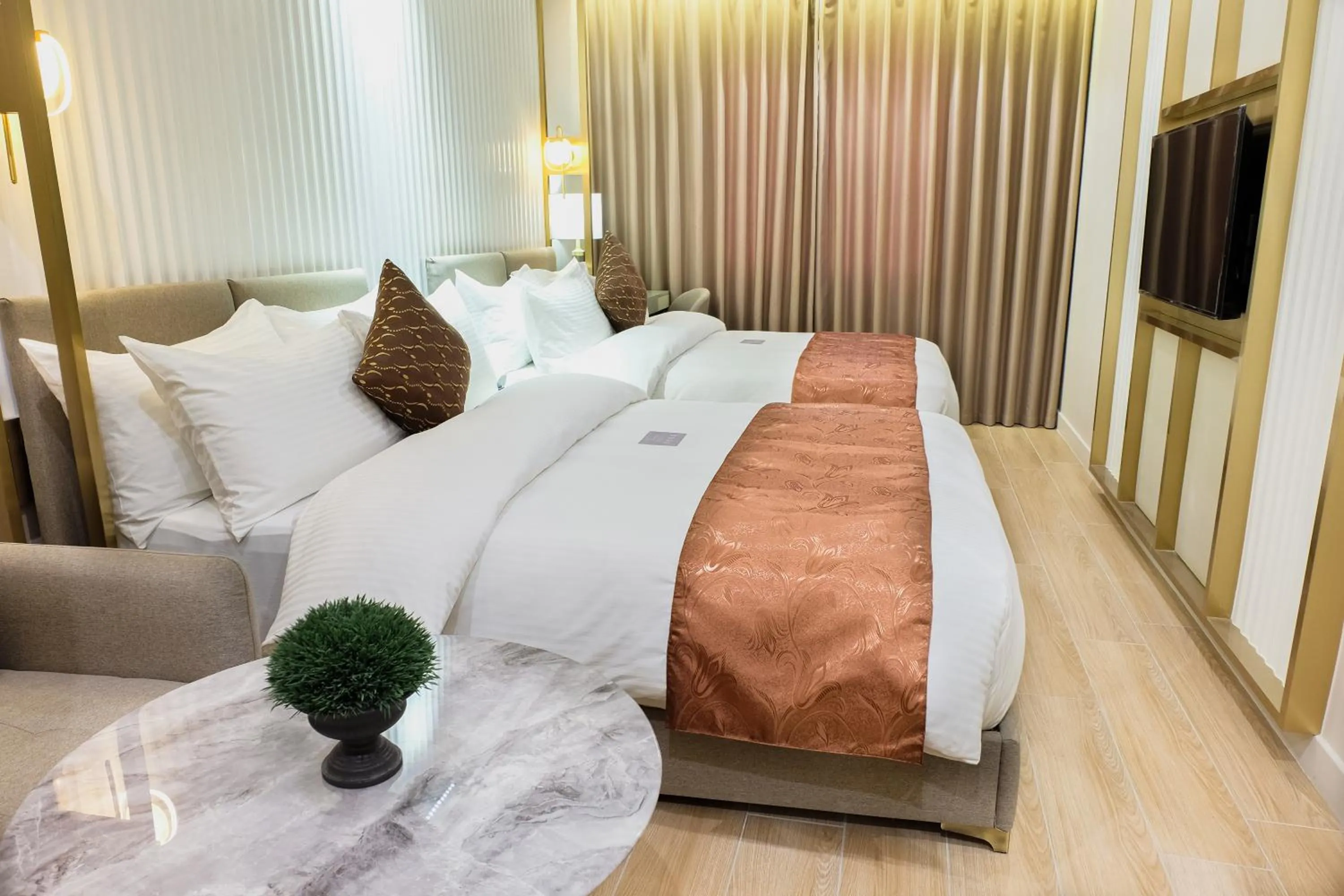 Bedroom, Bed in Uma Hotel and Residences