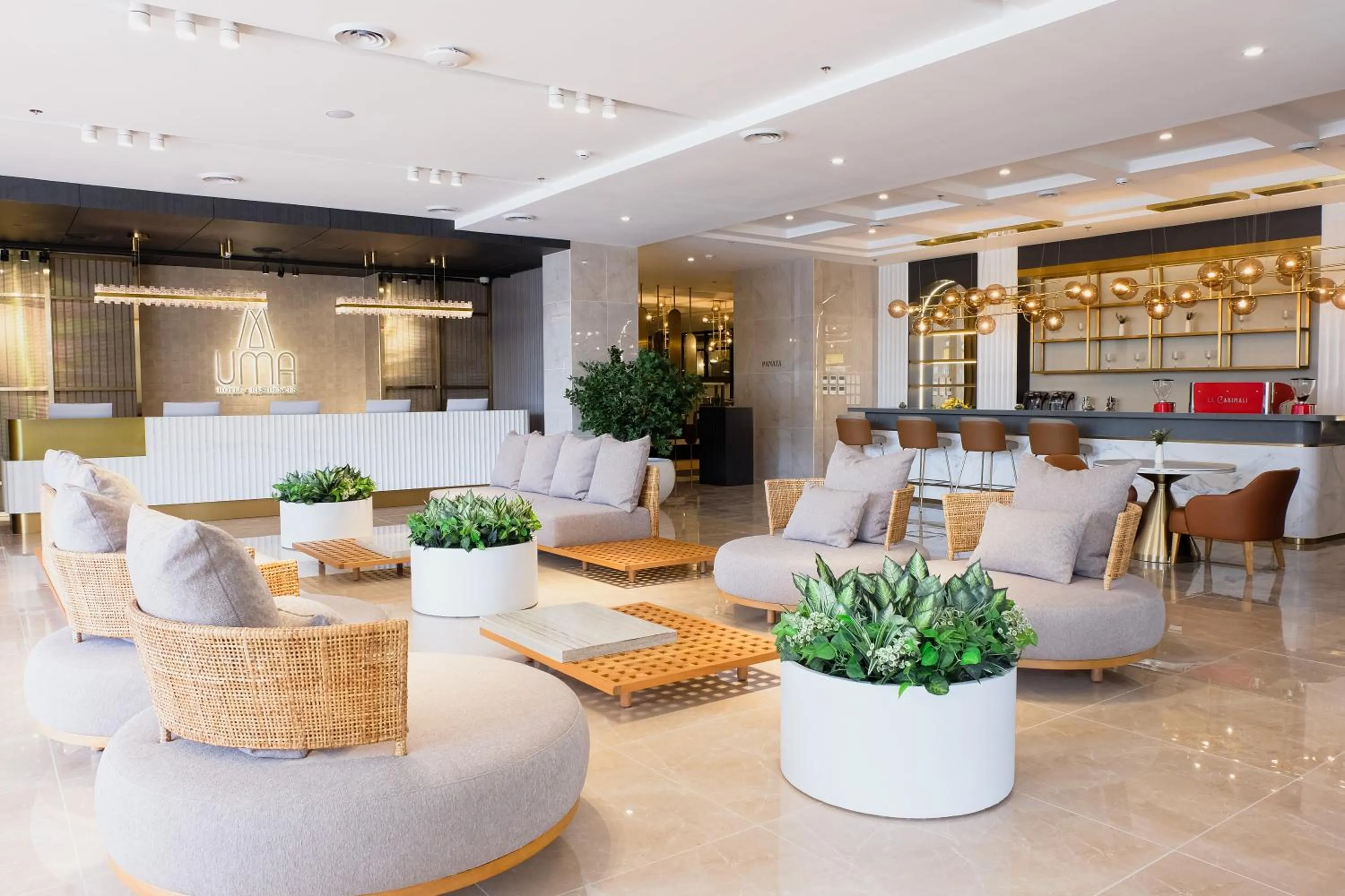 Lobby or reception in Uma Hotel and Residences