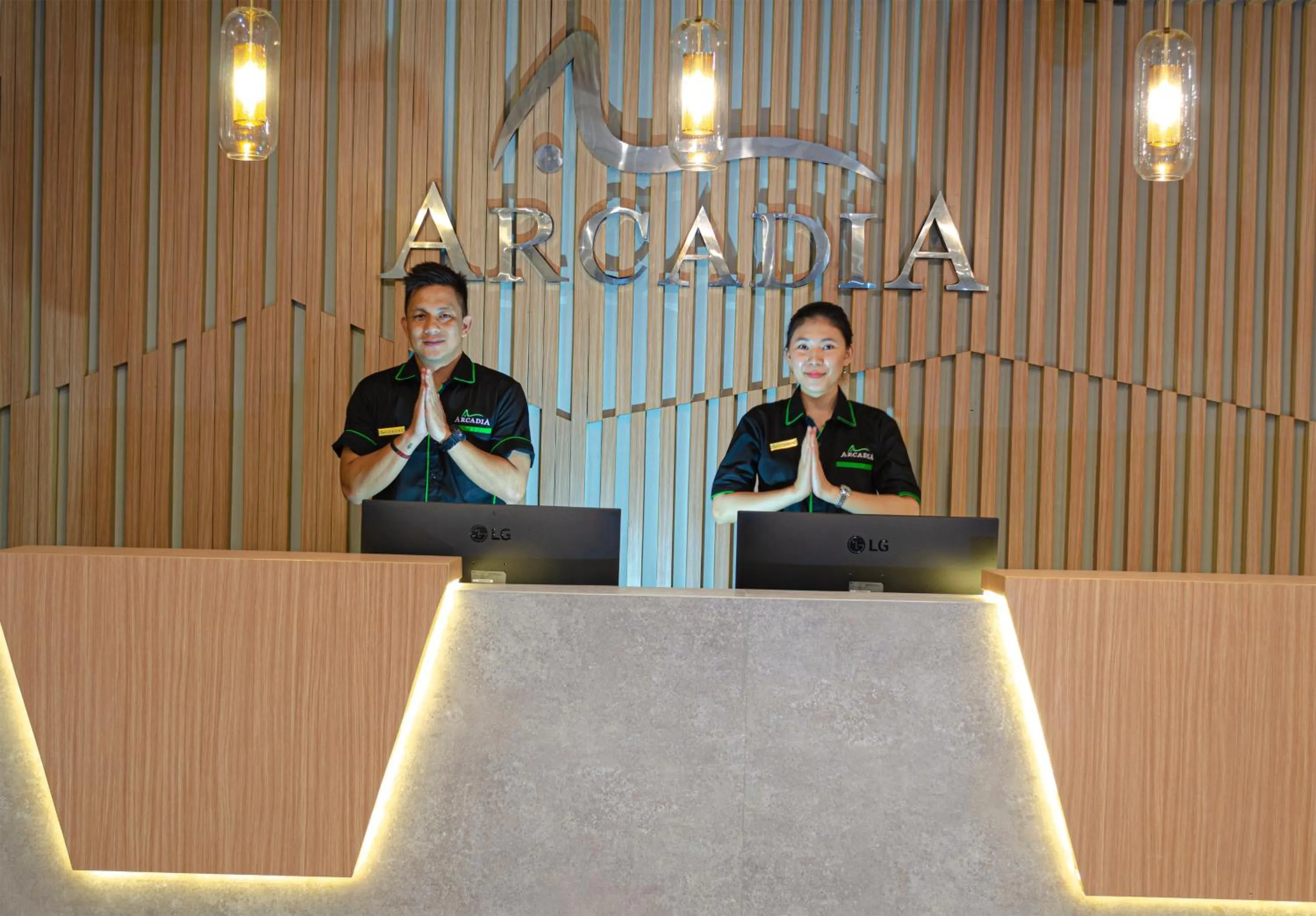 Staff in Arcadia Hotel Manado