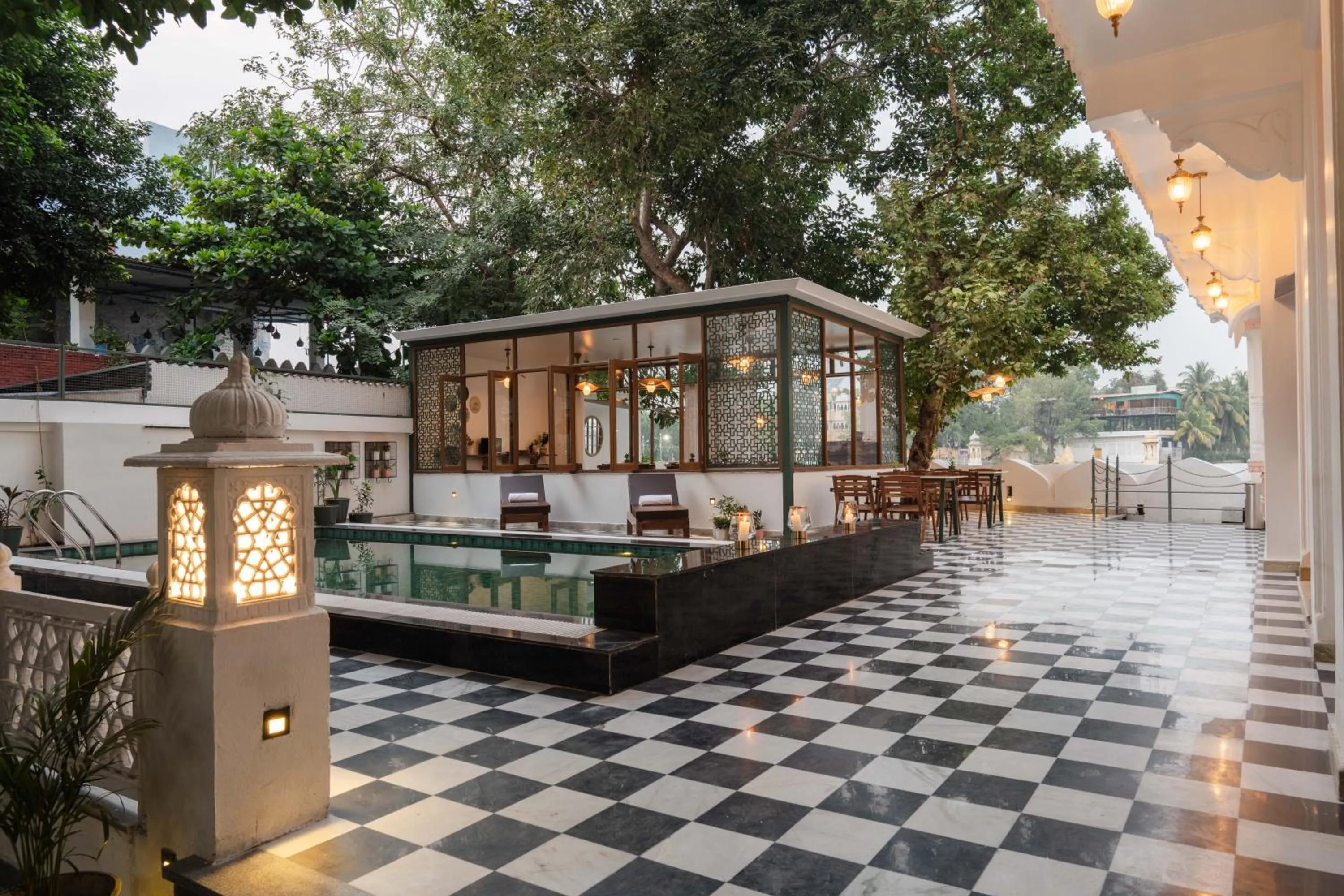 Swimming pool in The Experience Resort-Lake Facing