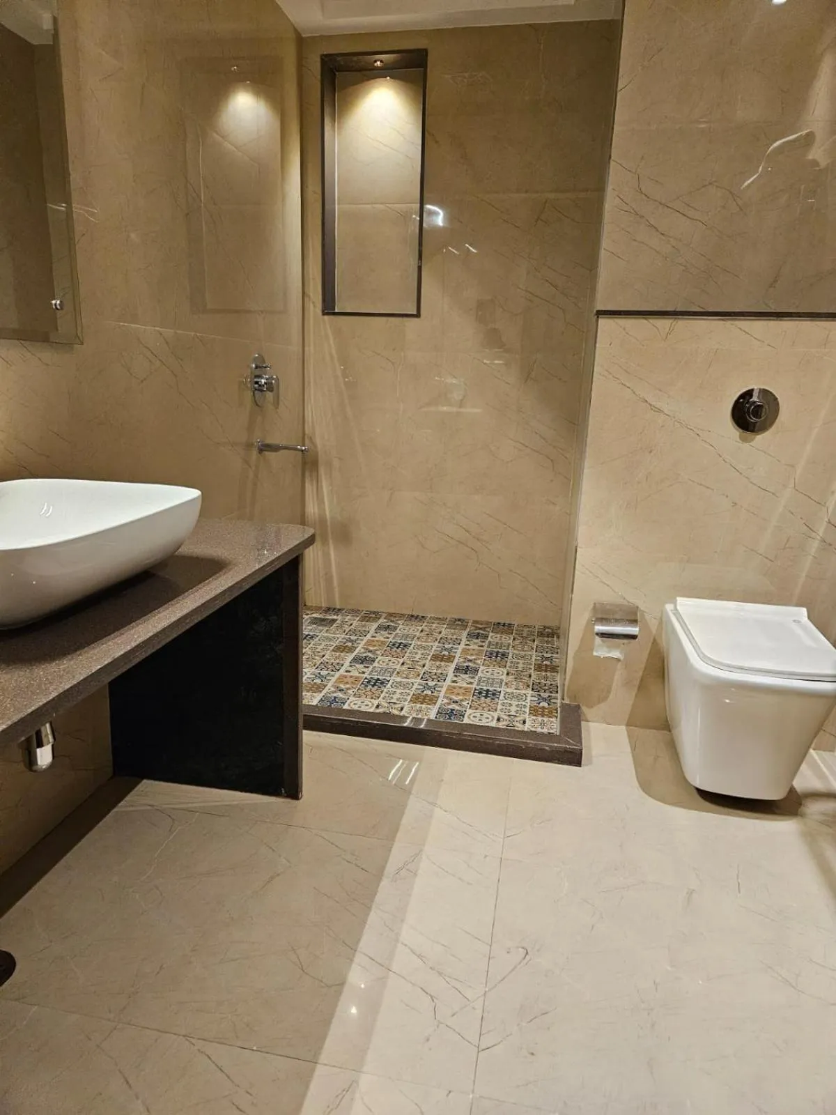 Bathroom in Four Leaf Hotel - AKOSHA
