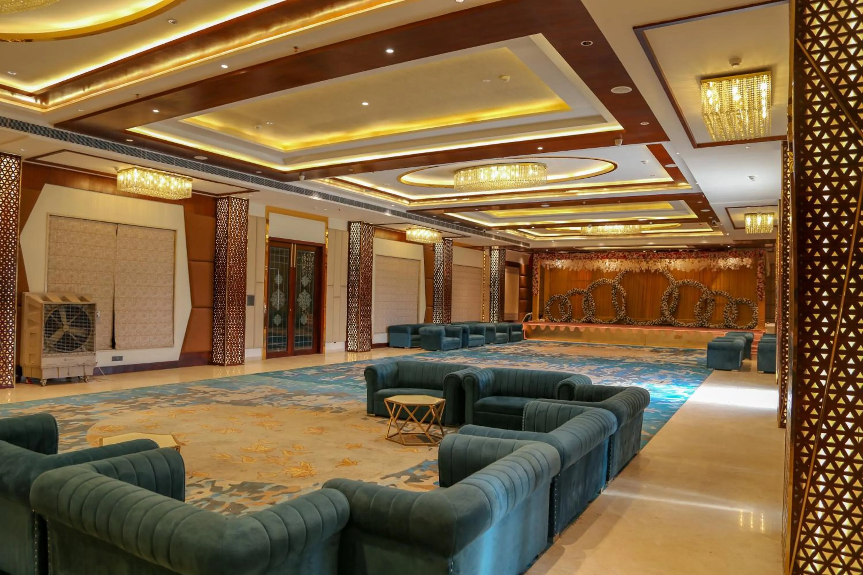 Seating area in Four Leaf Hotel - AKOSHA