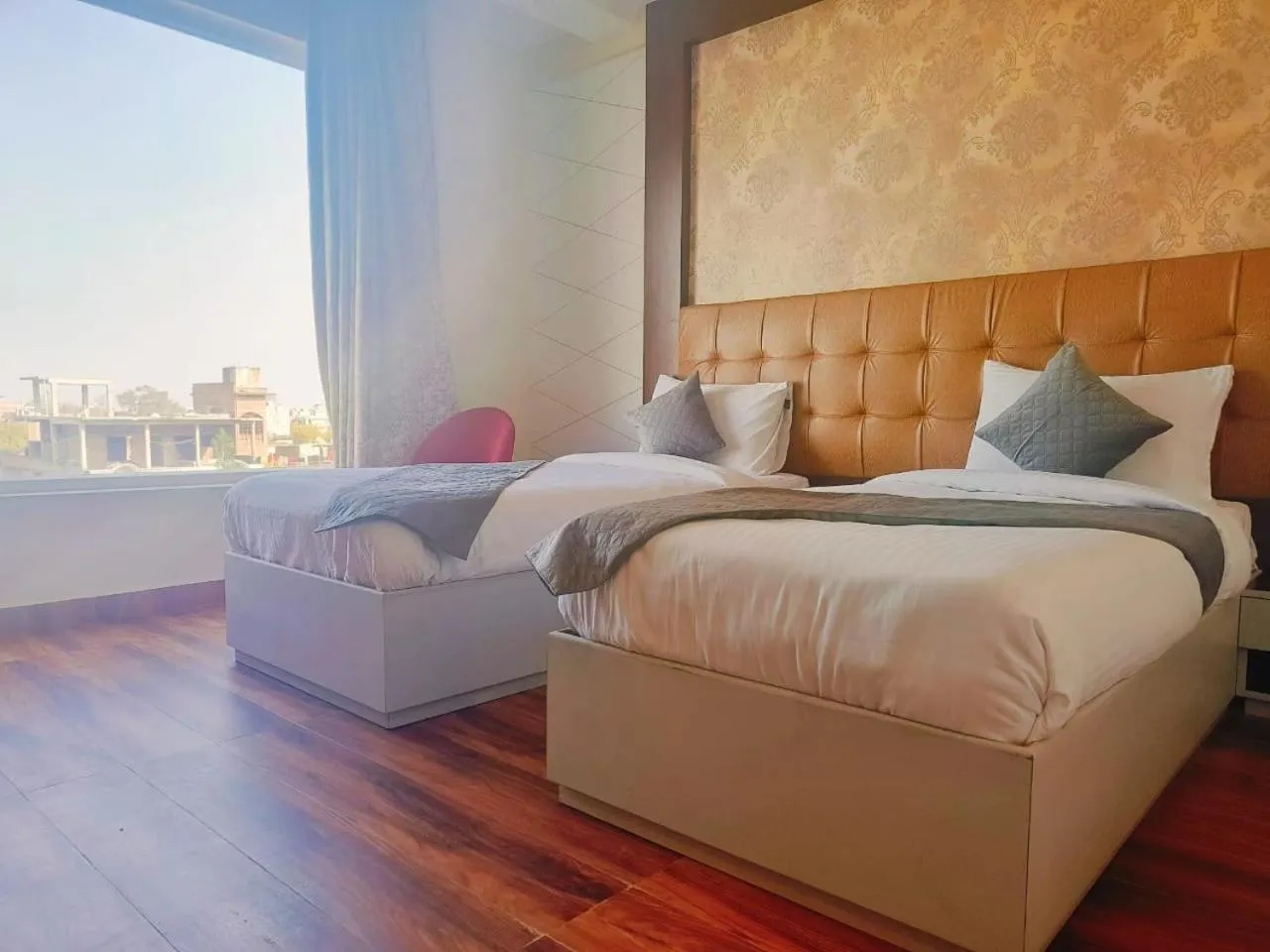 Bed in Four Leaf Hotel - AKOSHA