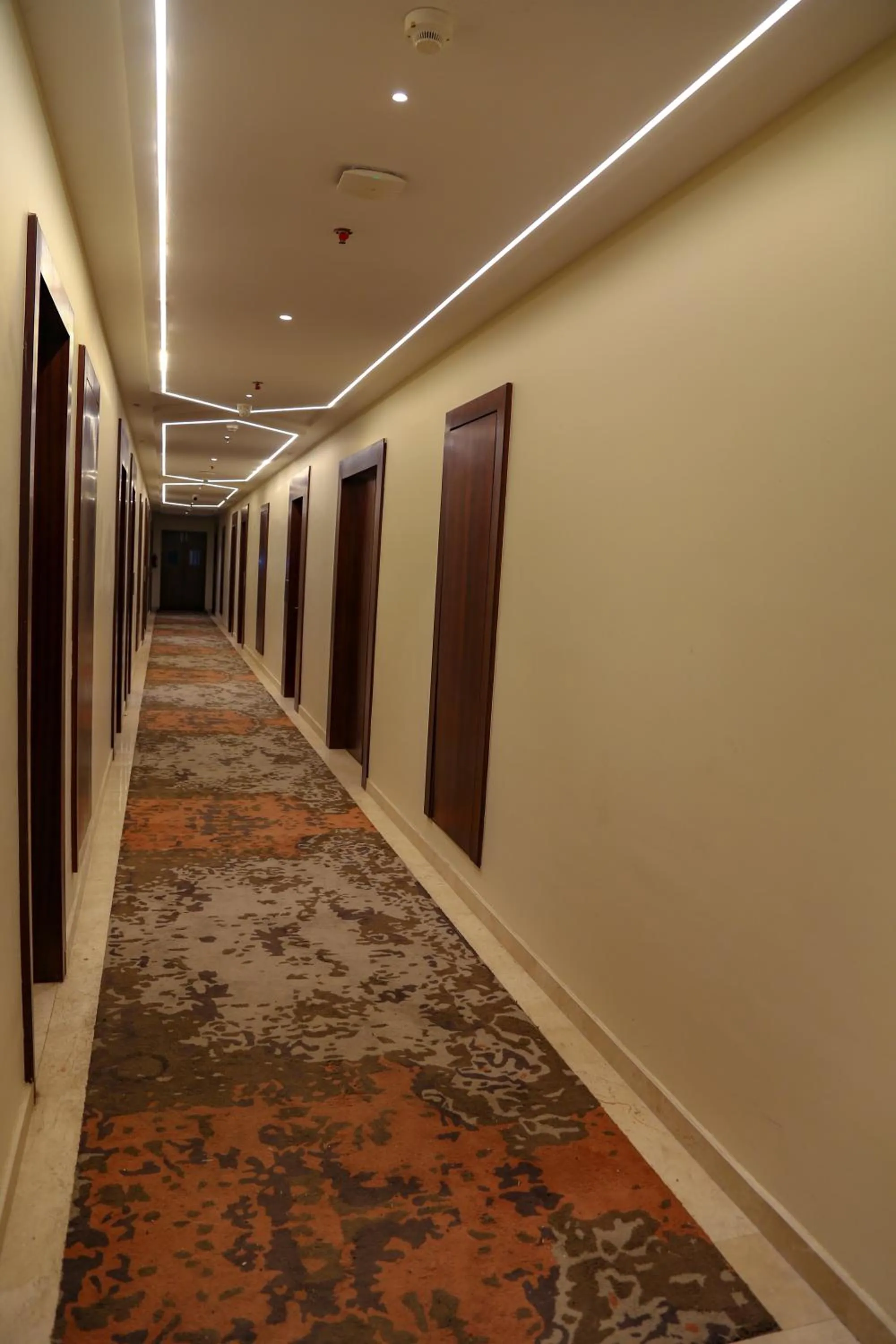 Floor plan in Four Leaf Hotel - AKOSHA