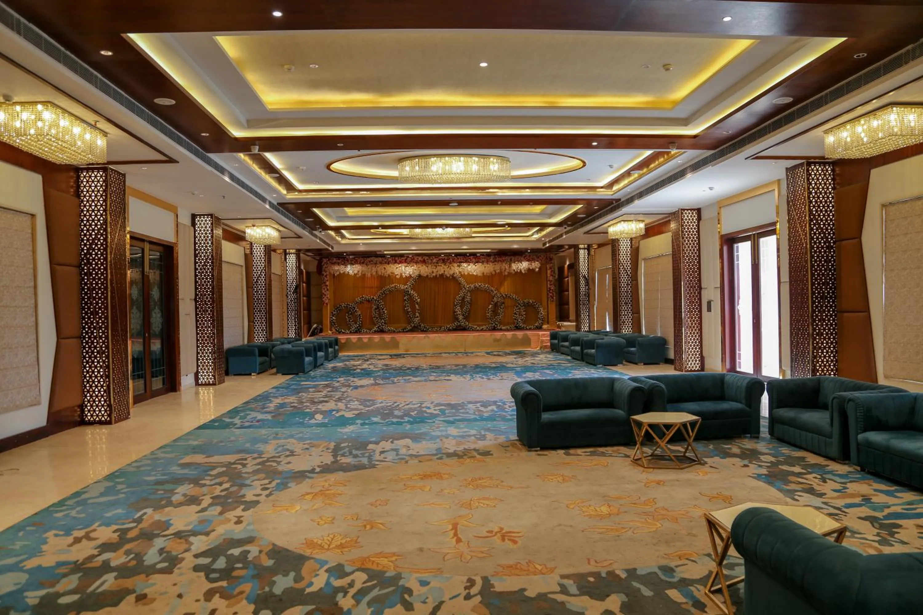 Seating area in Four Leaf Hotel - AKOSHA