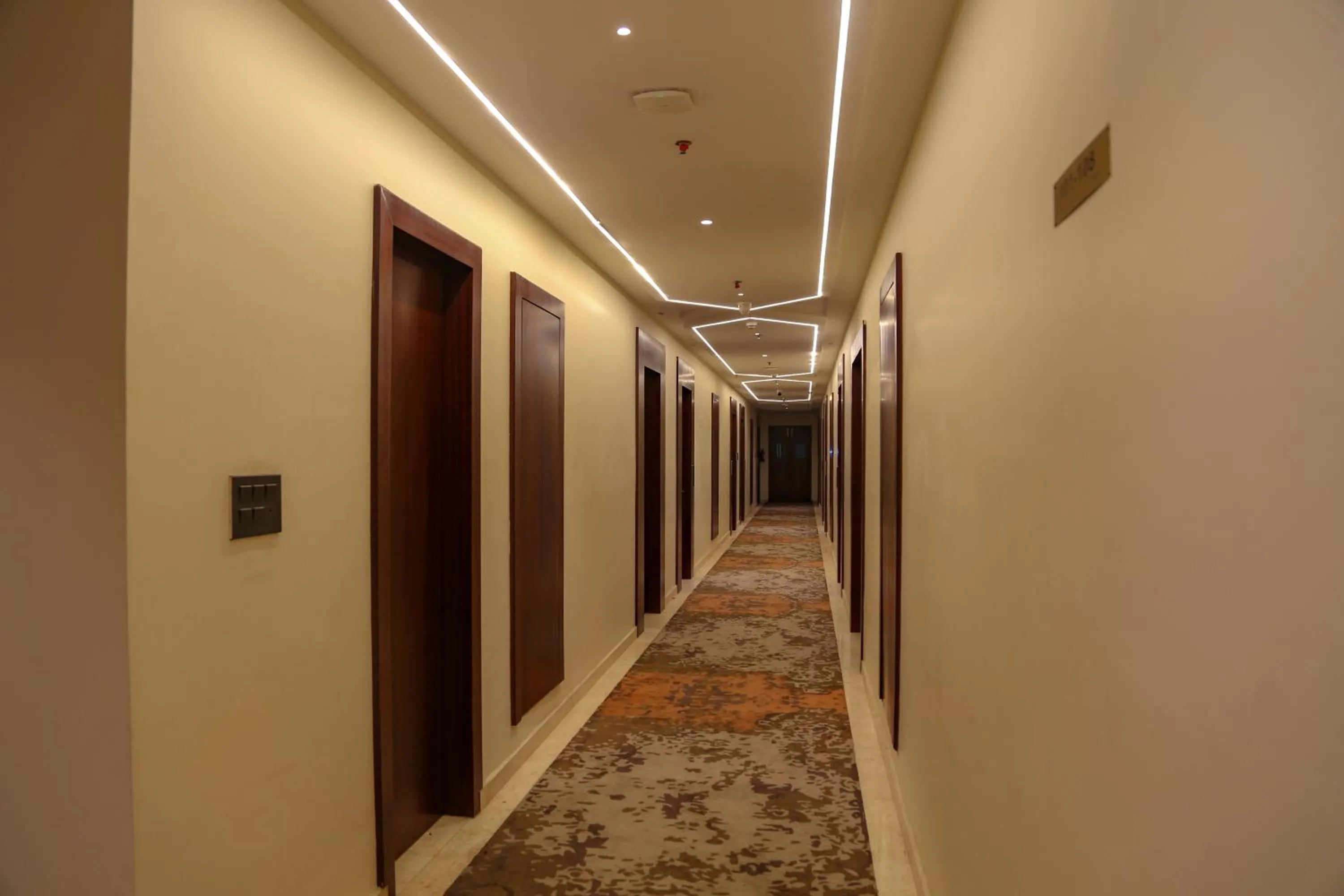 Floor plan in Four Leaf Hotel - AKOSHA