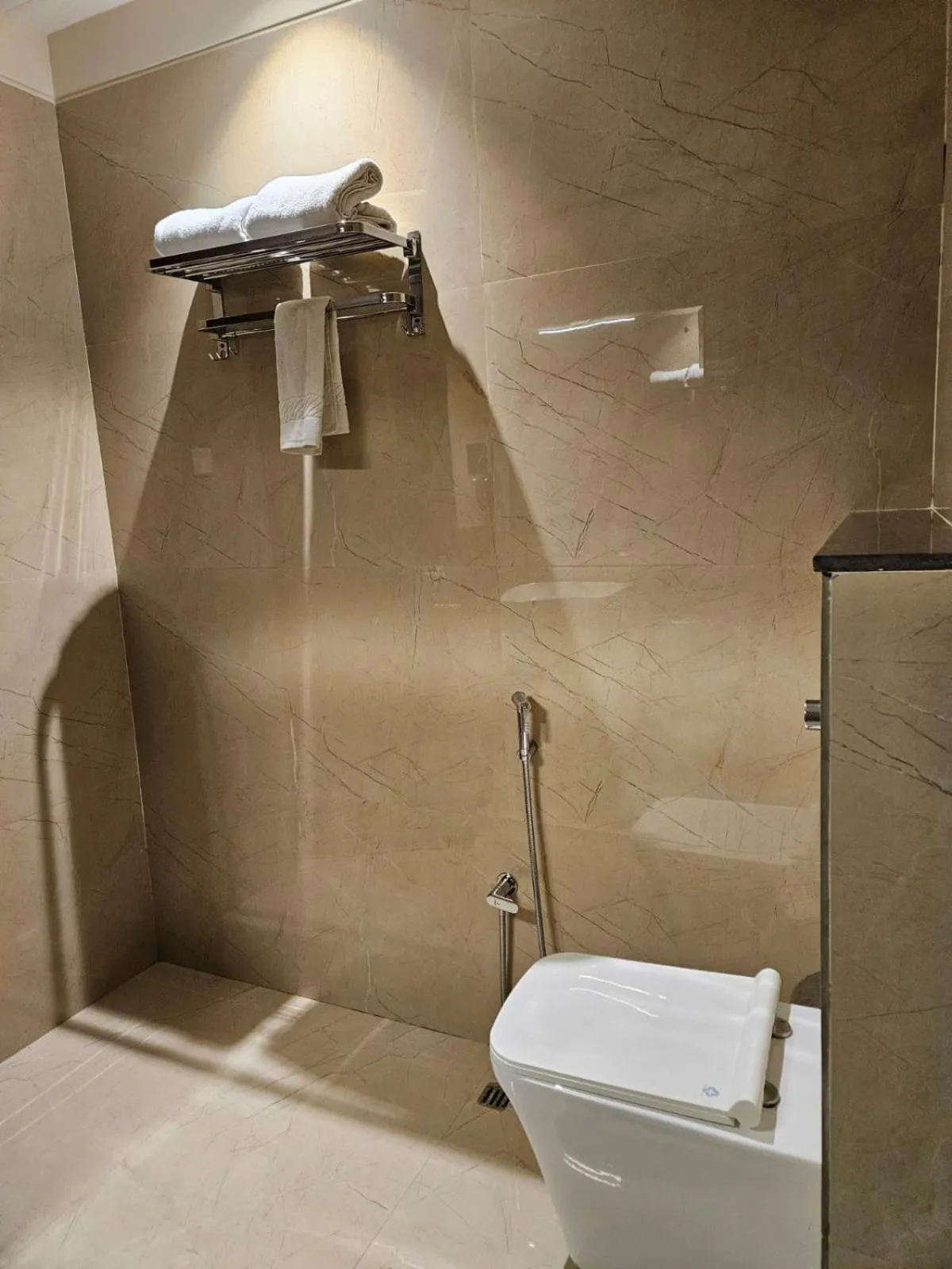 Shower in Four Leaf Hotel - AKOSHA