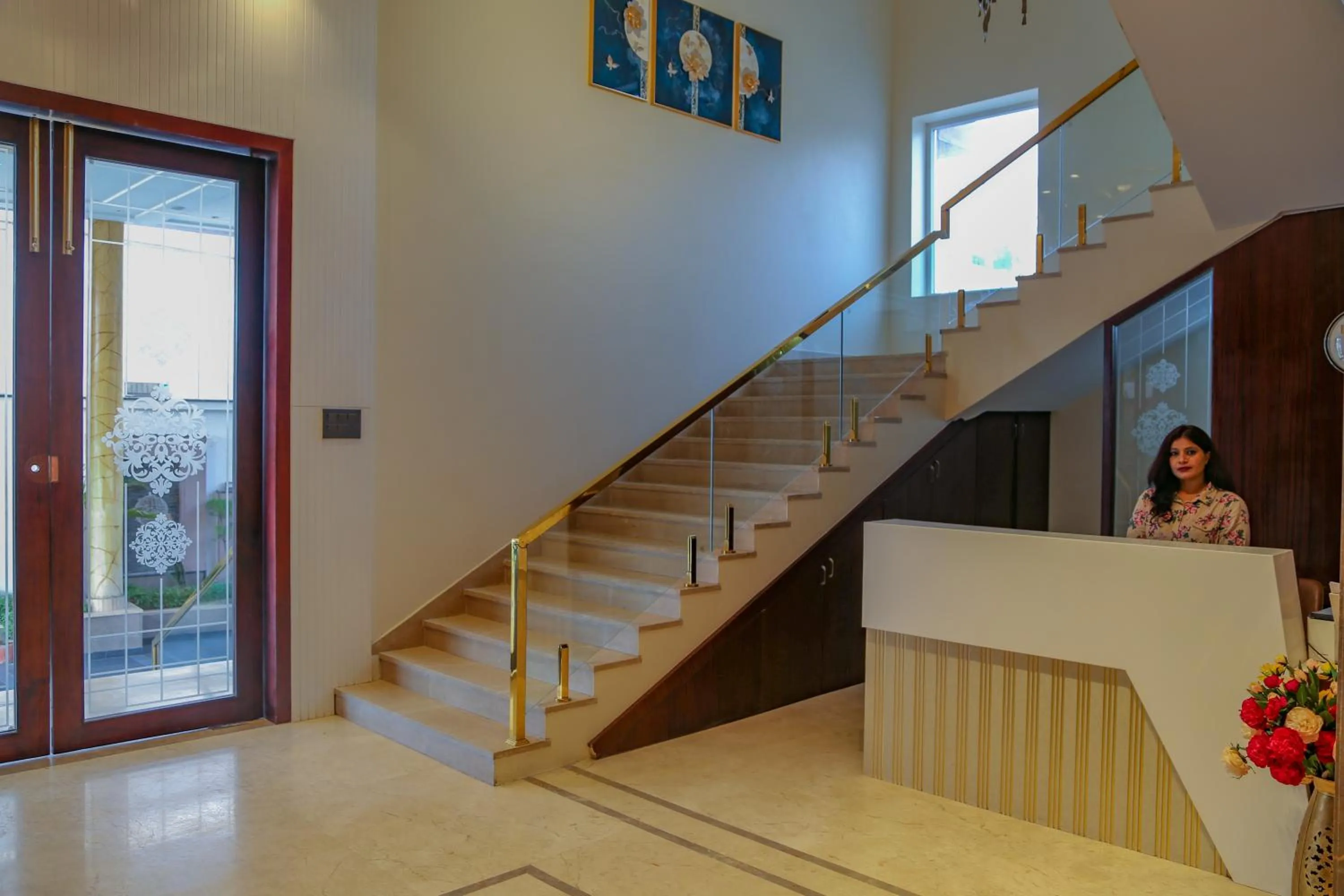 Lobby or reception in Four Leaf Hotel - AKOSHA