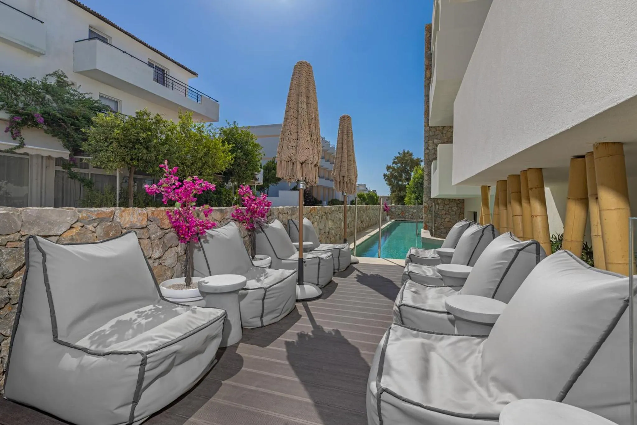 Property building in Cabana White Boutique Hotel