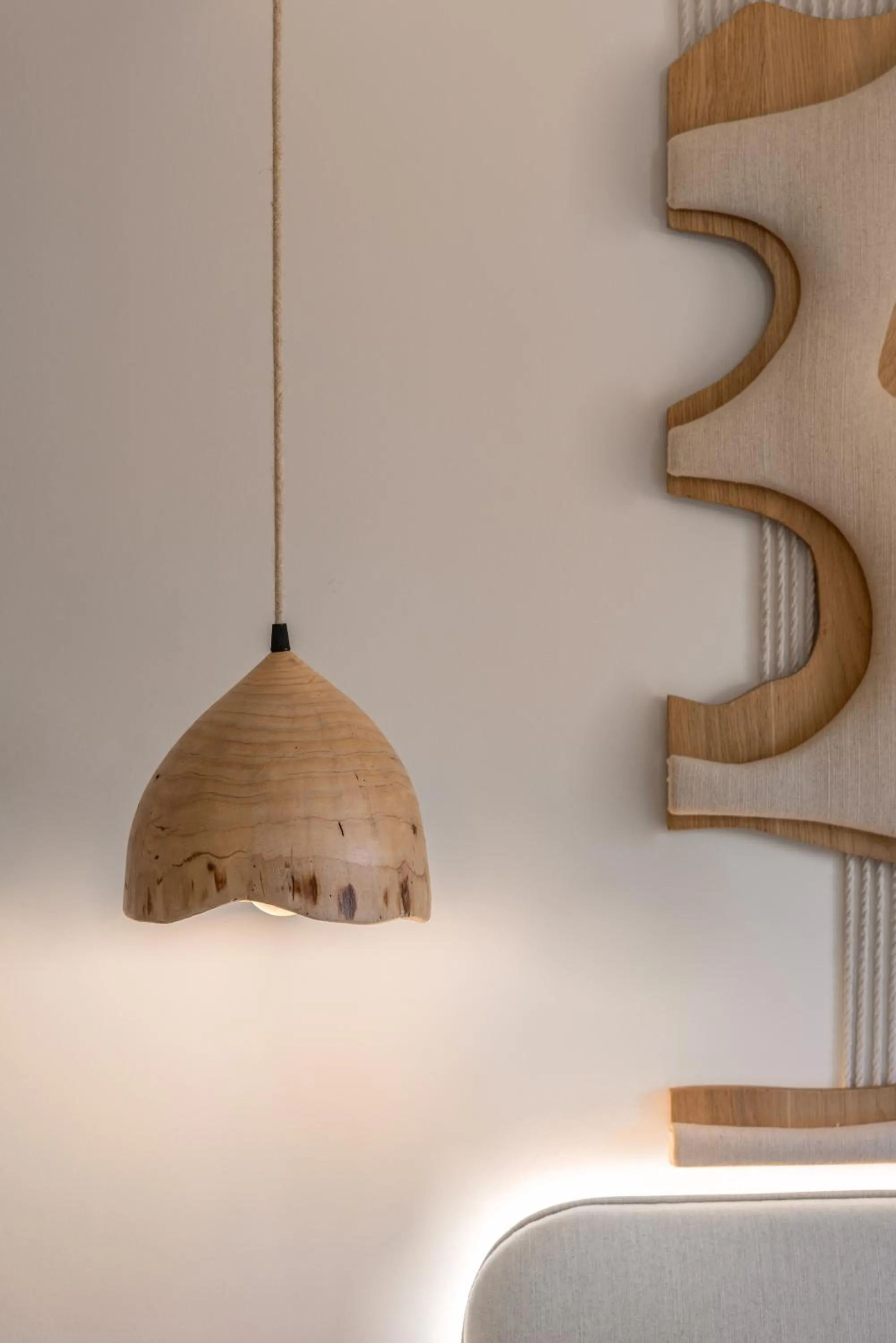 Decorative detail in Cabana White Boutique Hotel