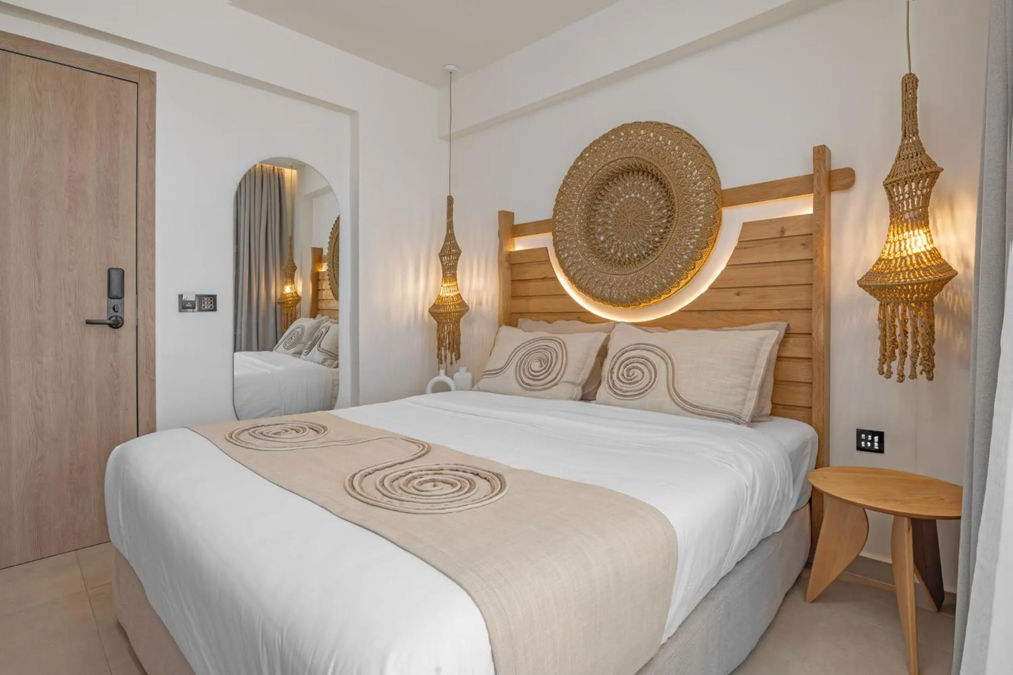 Bed in Cabana White Boutique Hotel