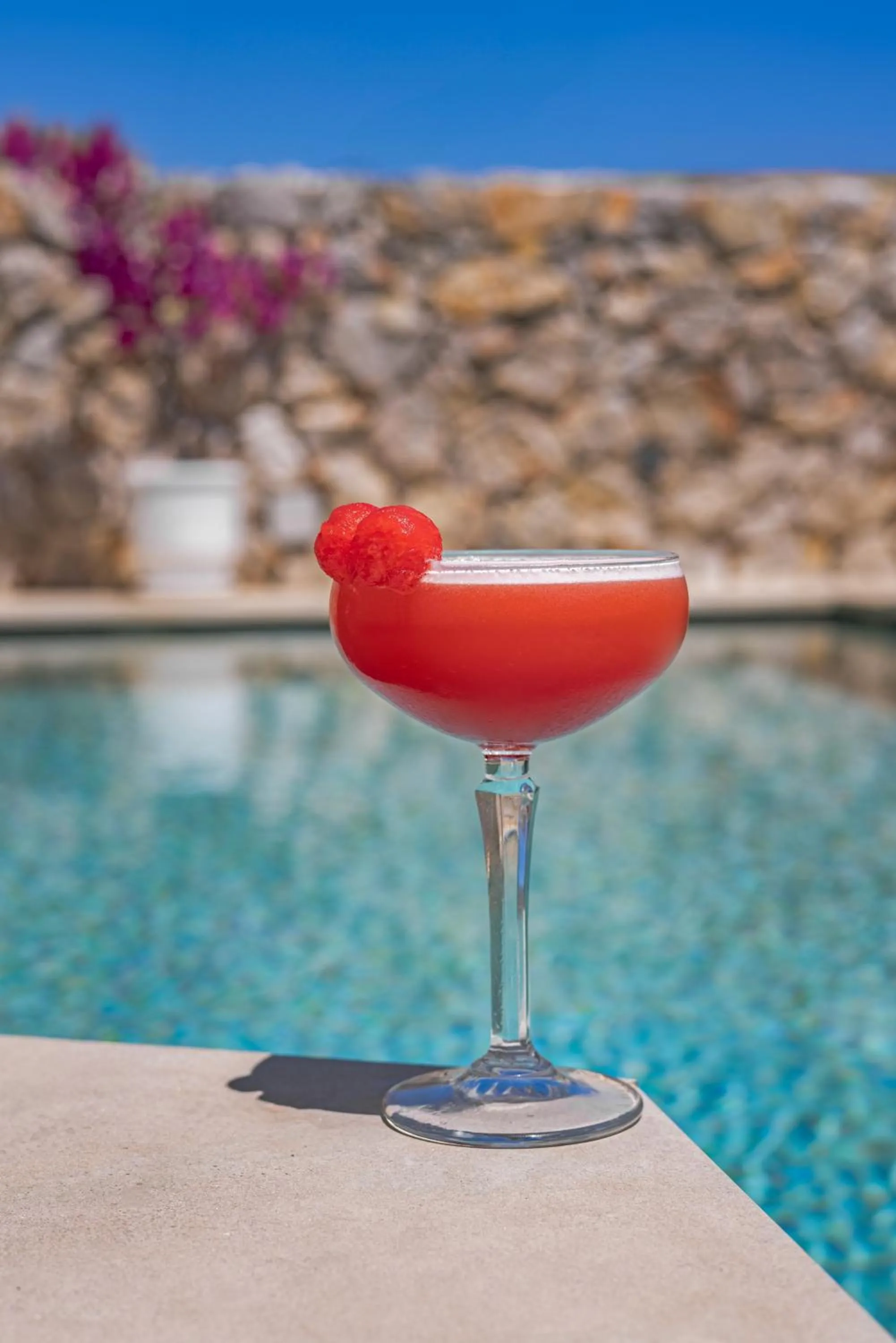 Alcoholic drinks in Cabana White Boutique Hotel