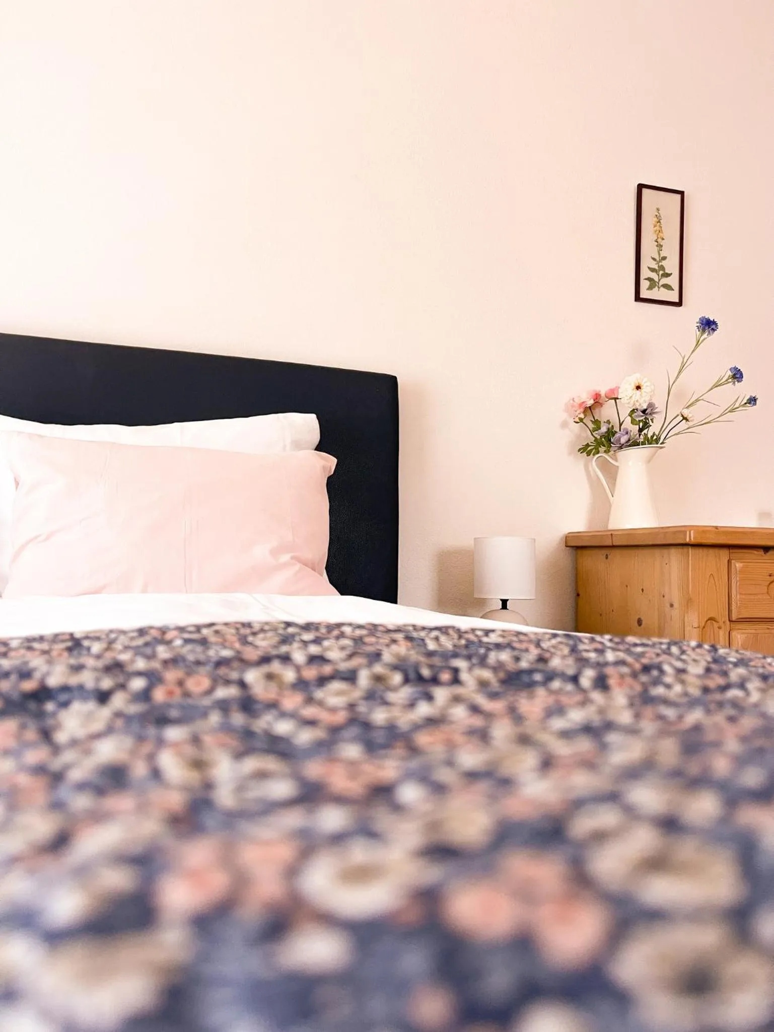 Bed in Pension Gasthof Arriach