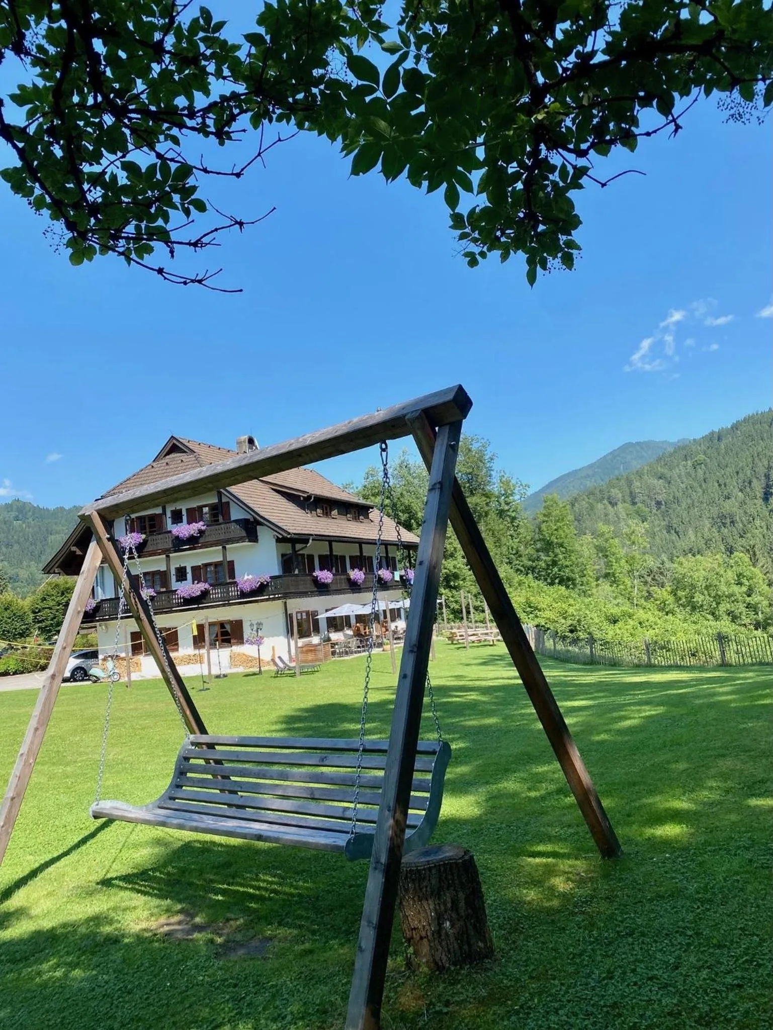 Property building in Pension Gasthof Arriach