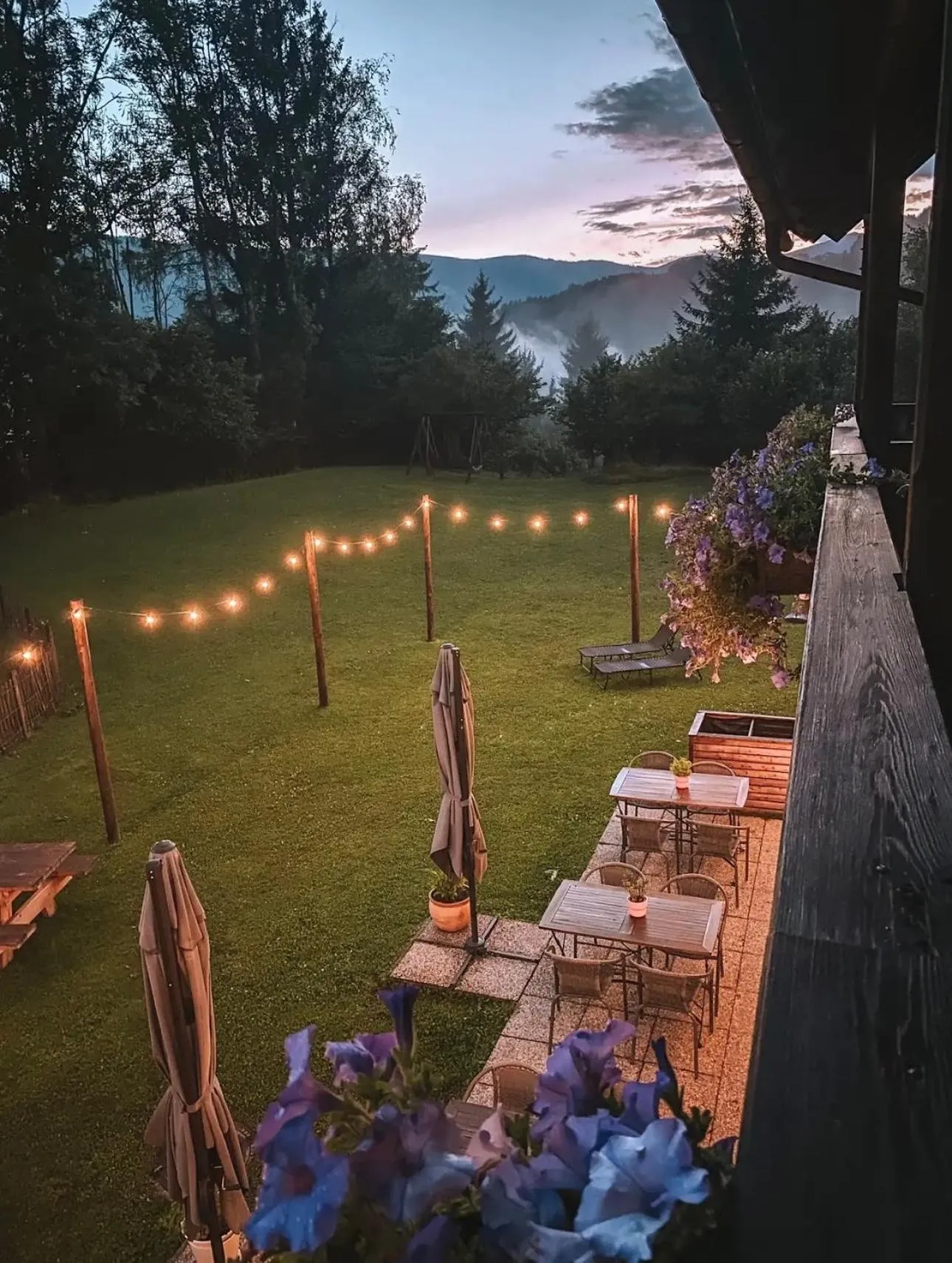 View (from property/room) in Pension Gasthof Arriach