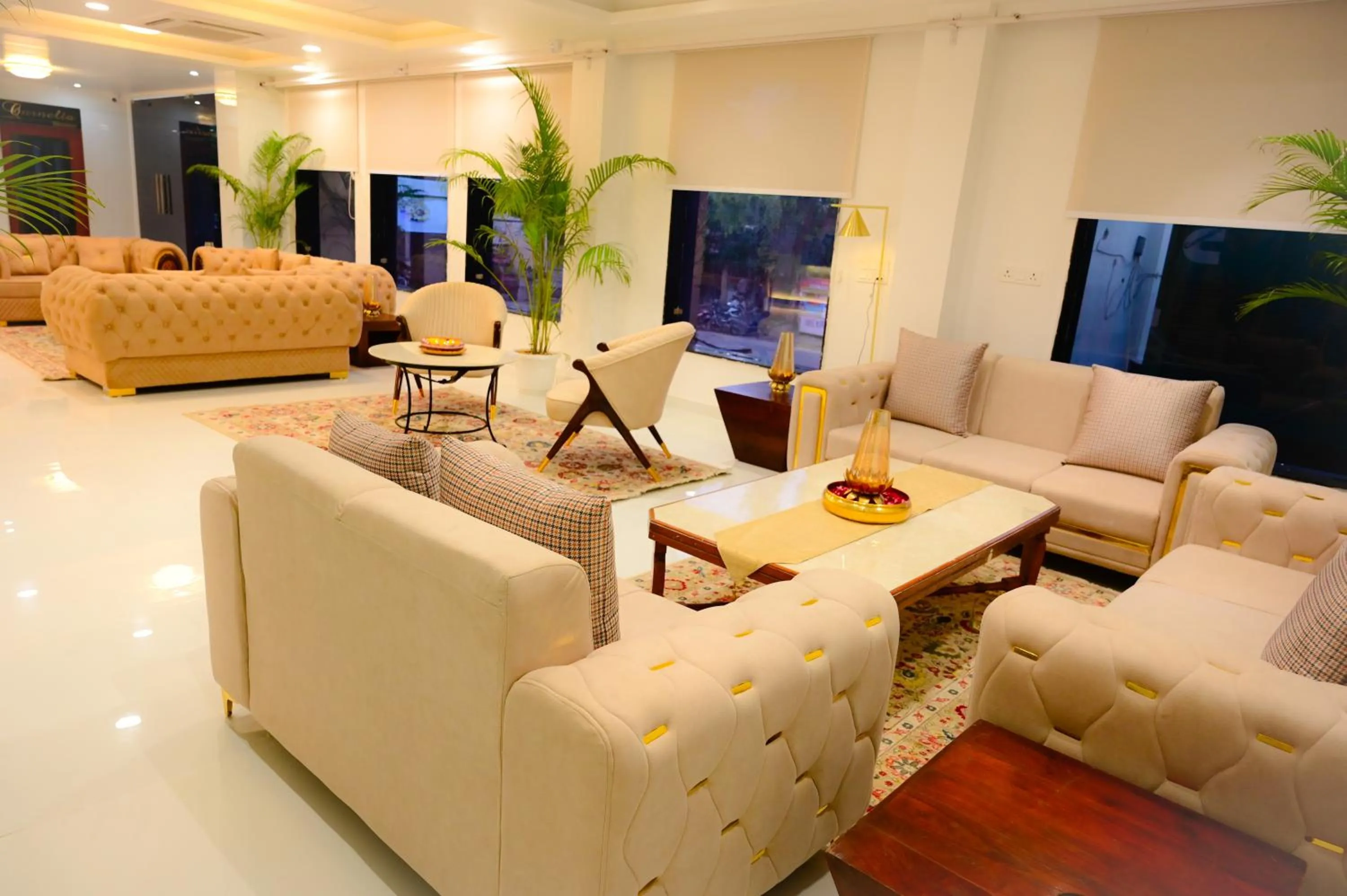 Lobby or reception in Hotel Amayra