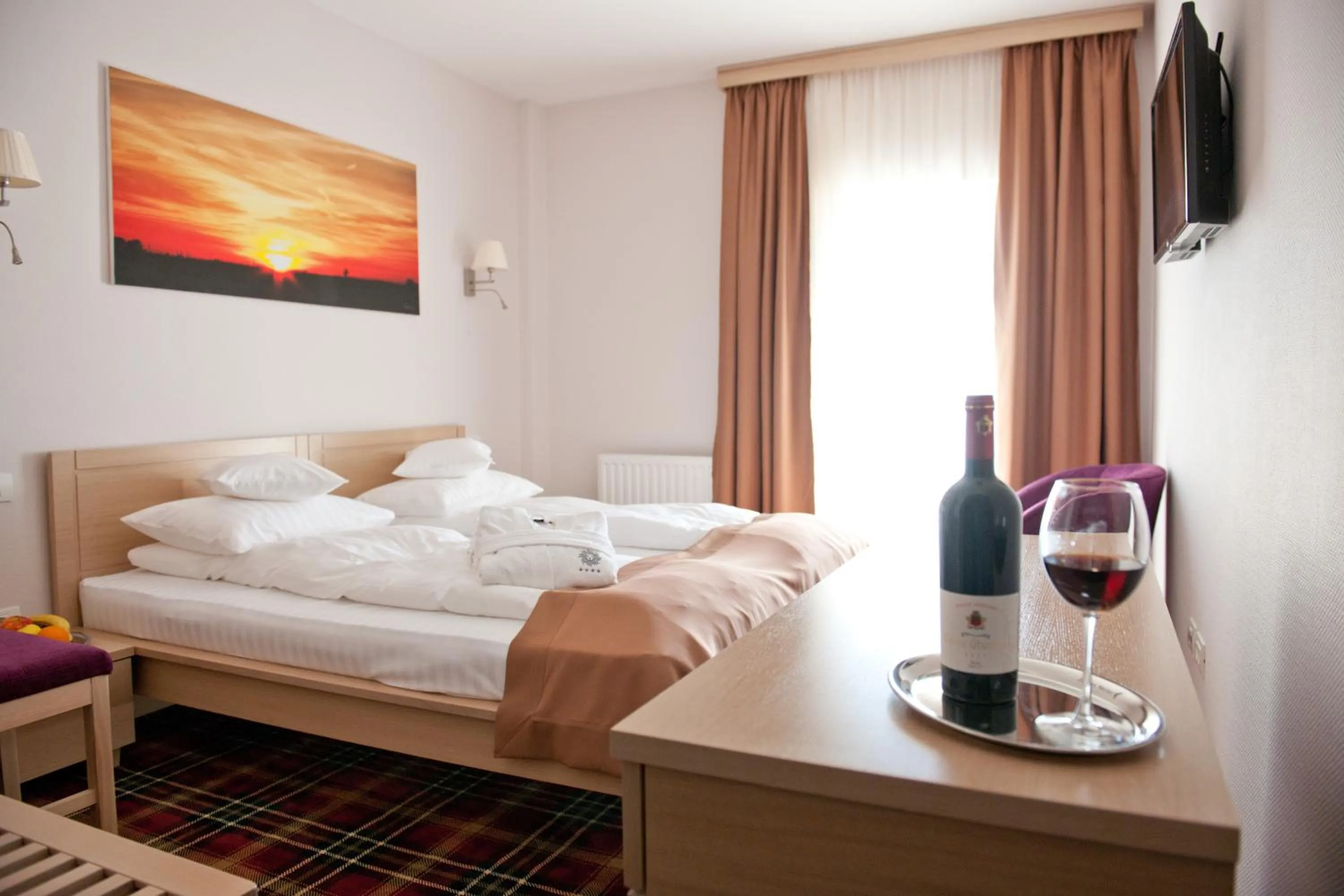 Bed in Hotel Leon & Spa