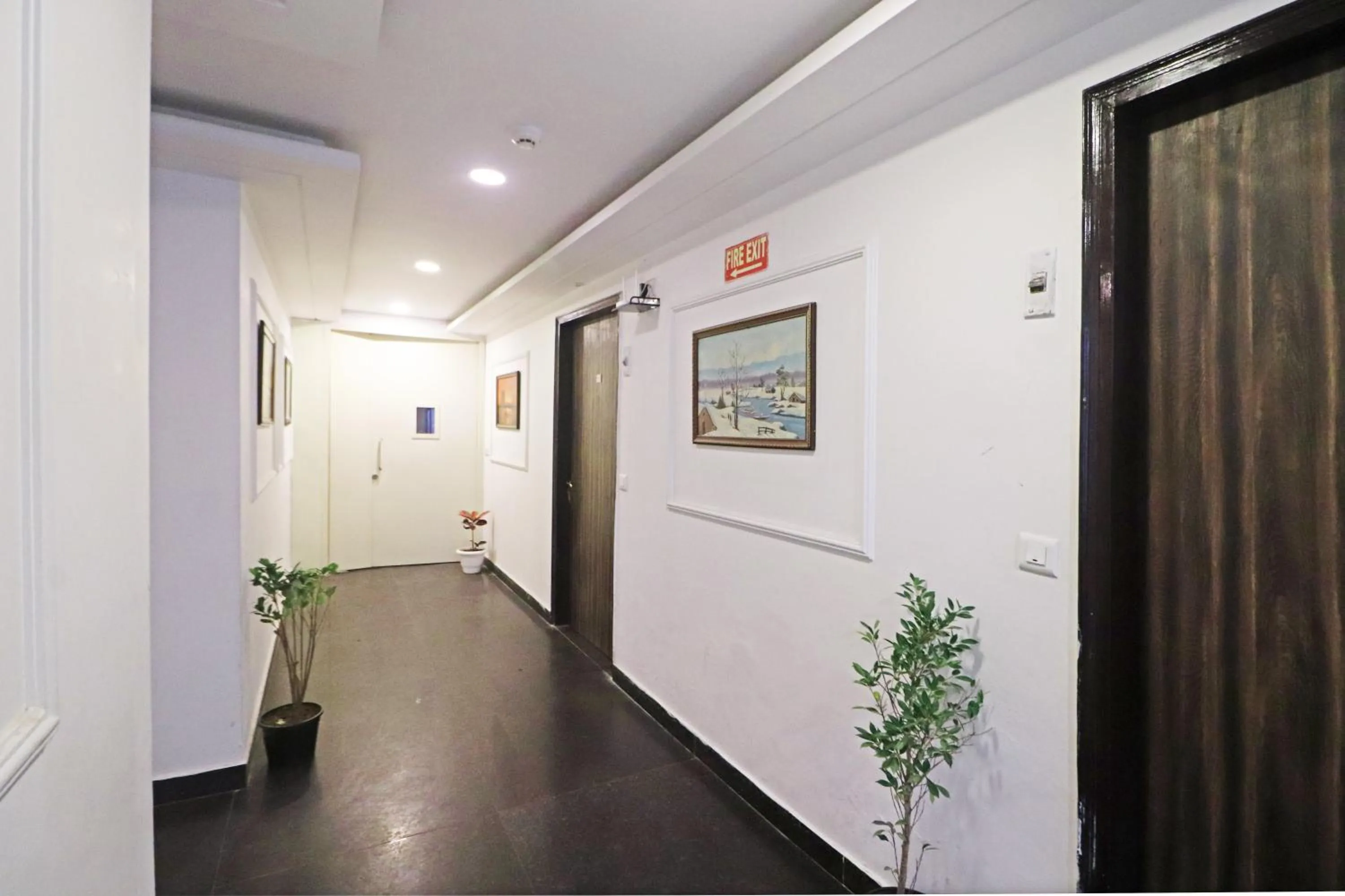 Inner courtyard view in Hotel Mayda Prime Near Delhi Airport