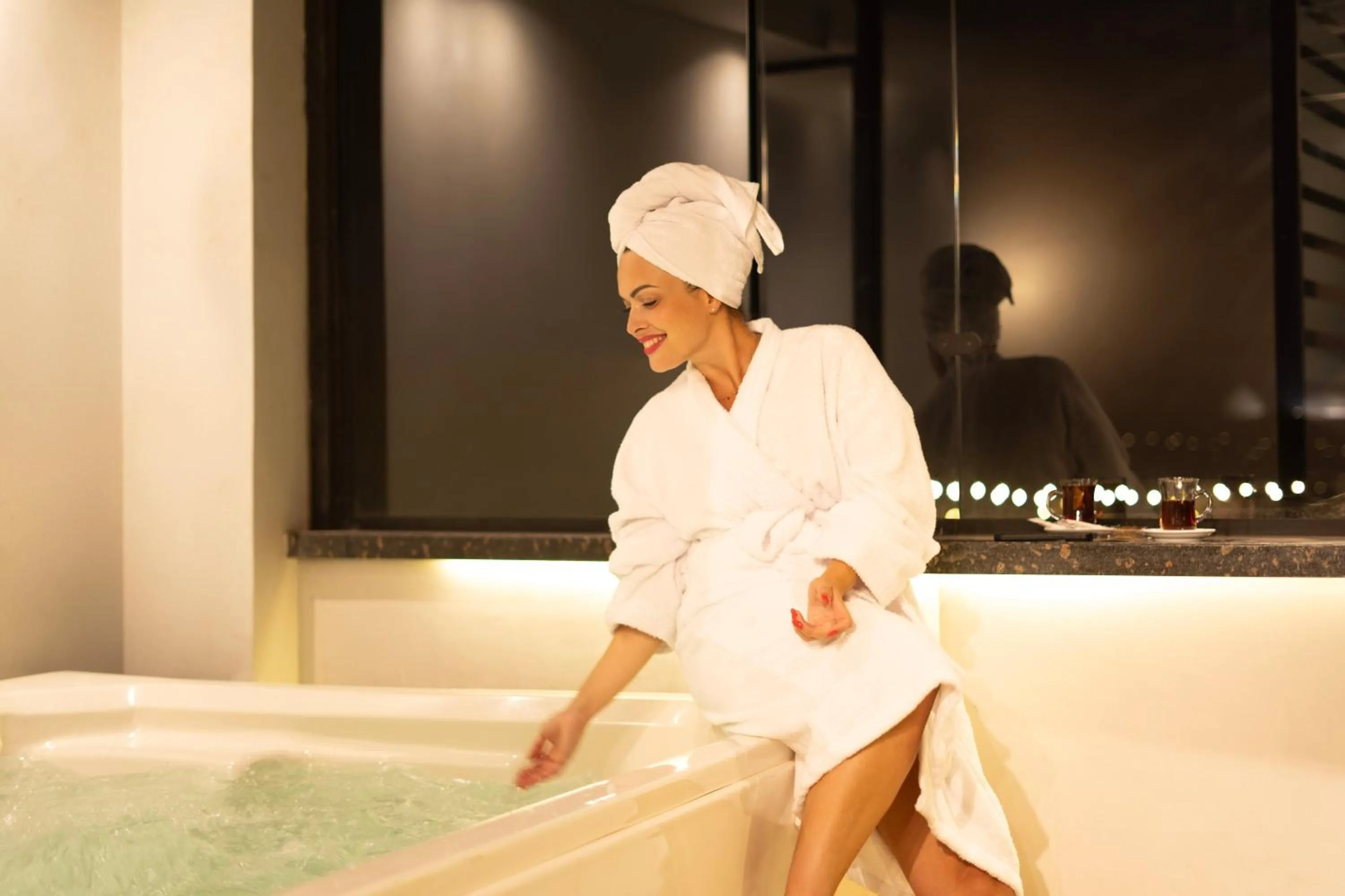 People in Sun and Sand Guest House