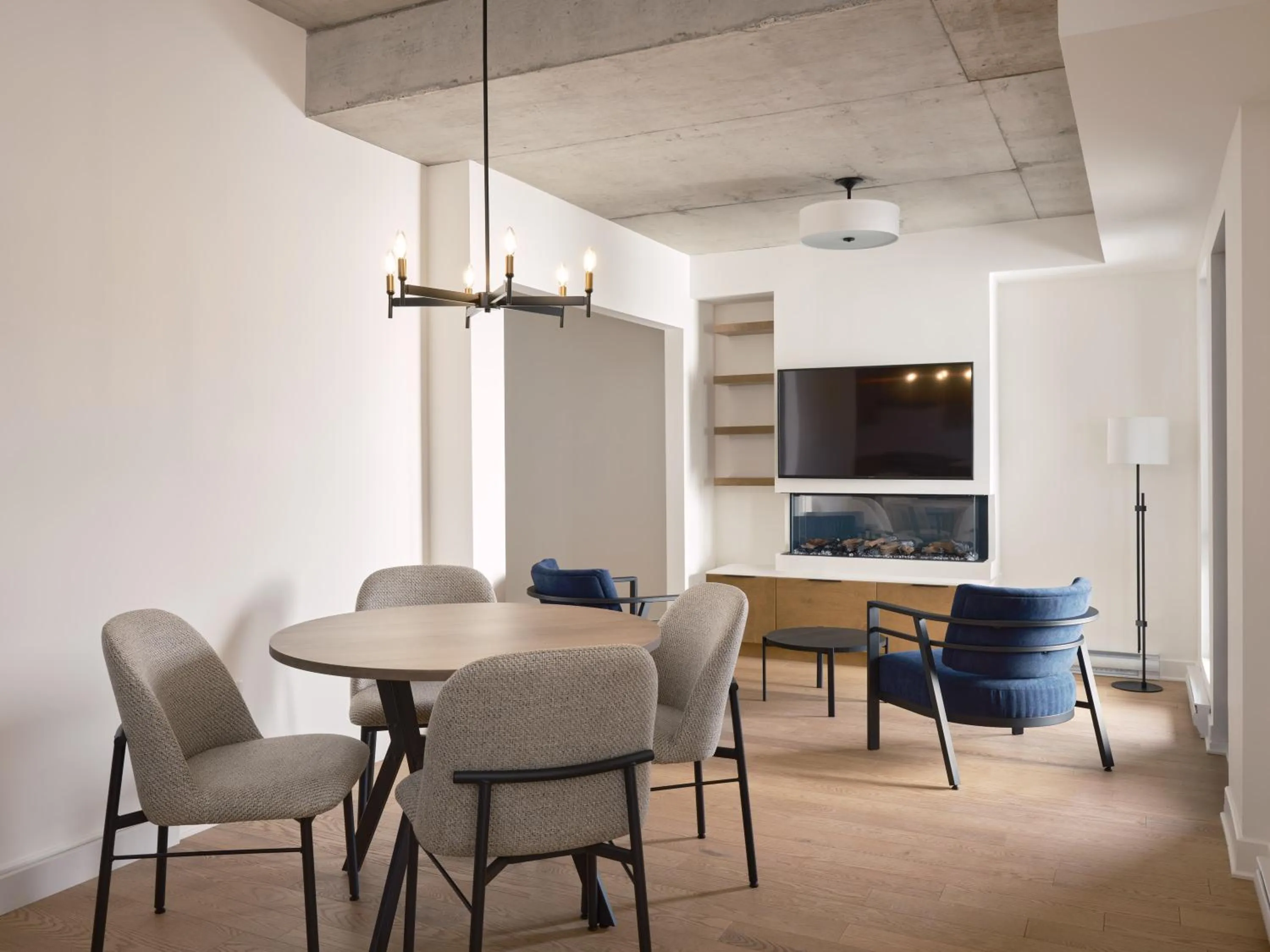 Living room in Hôtel Expérience - Quartier Des Marinas